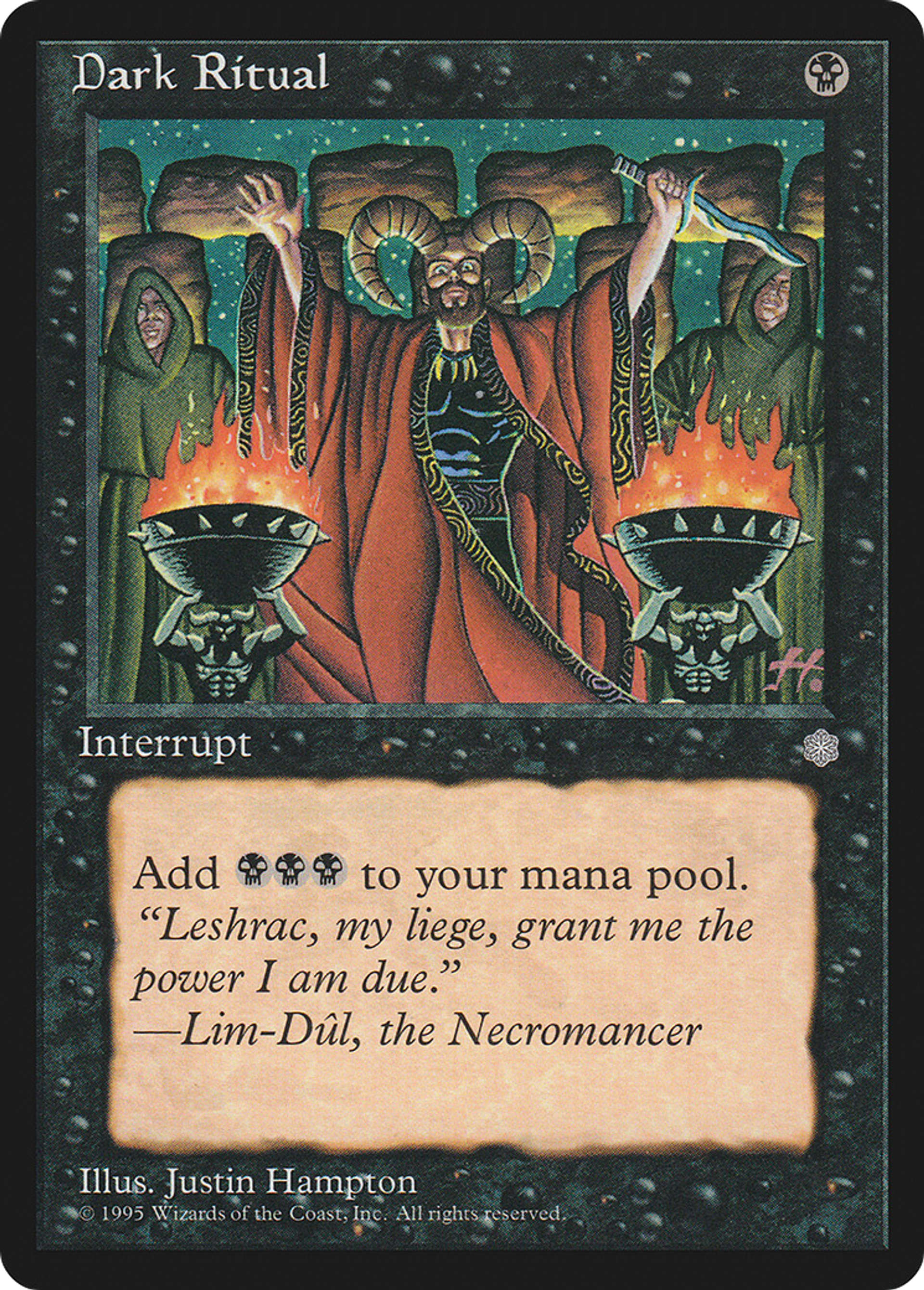 Dark Ritual — Ice Age — Magic: The Gathering