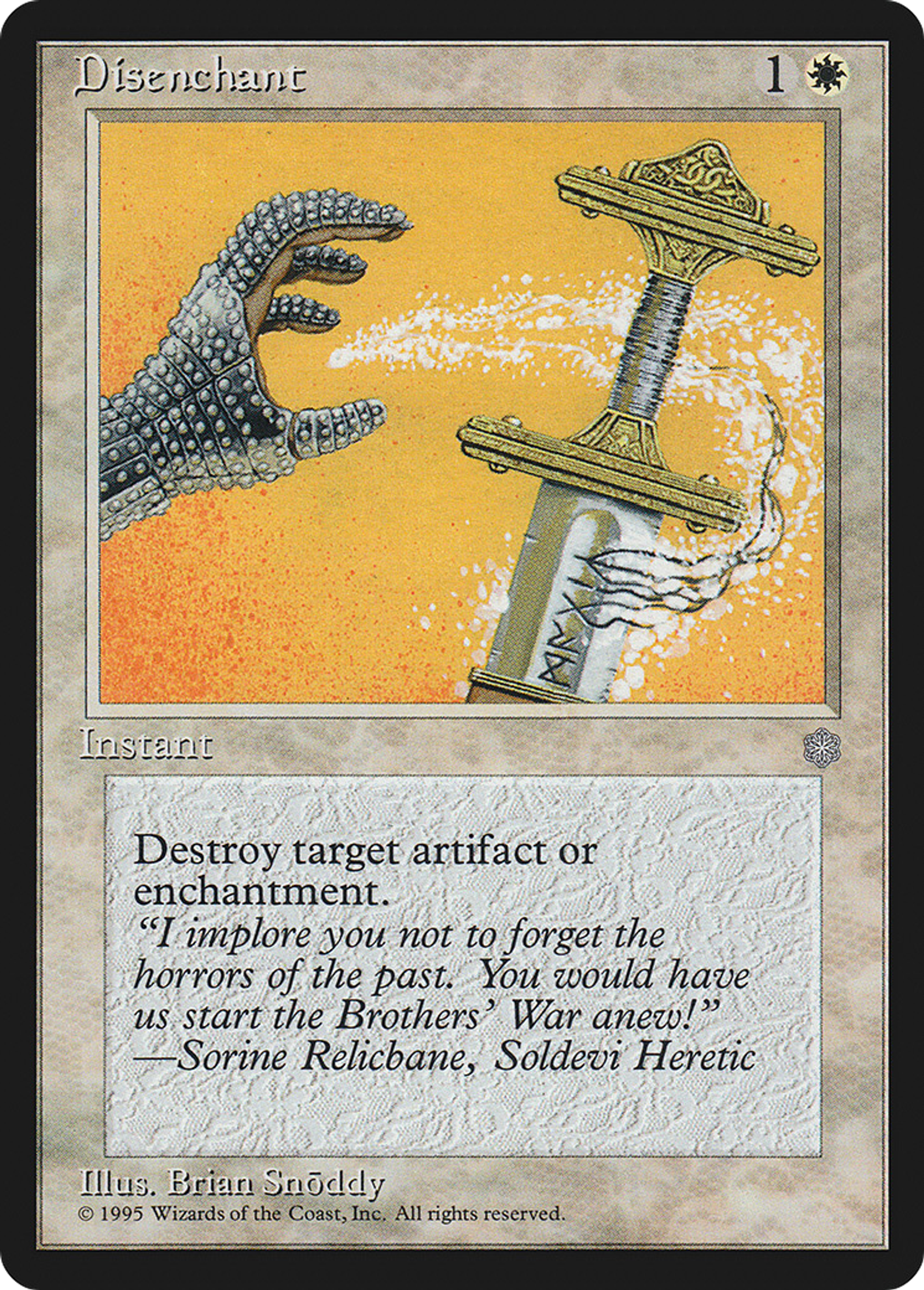 Disenchant — Ice Age — Magic: The Gathering
