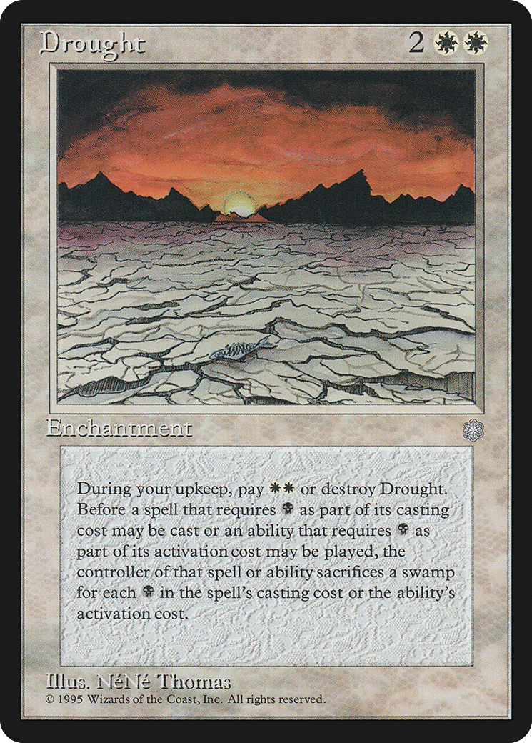 Drought — Ice Age — Magic: The Gathering