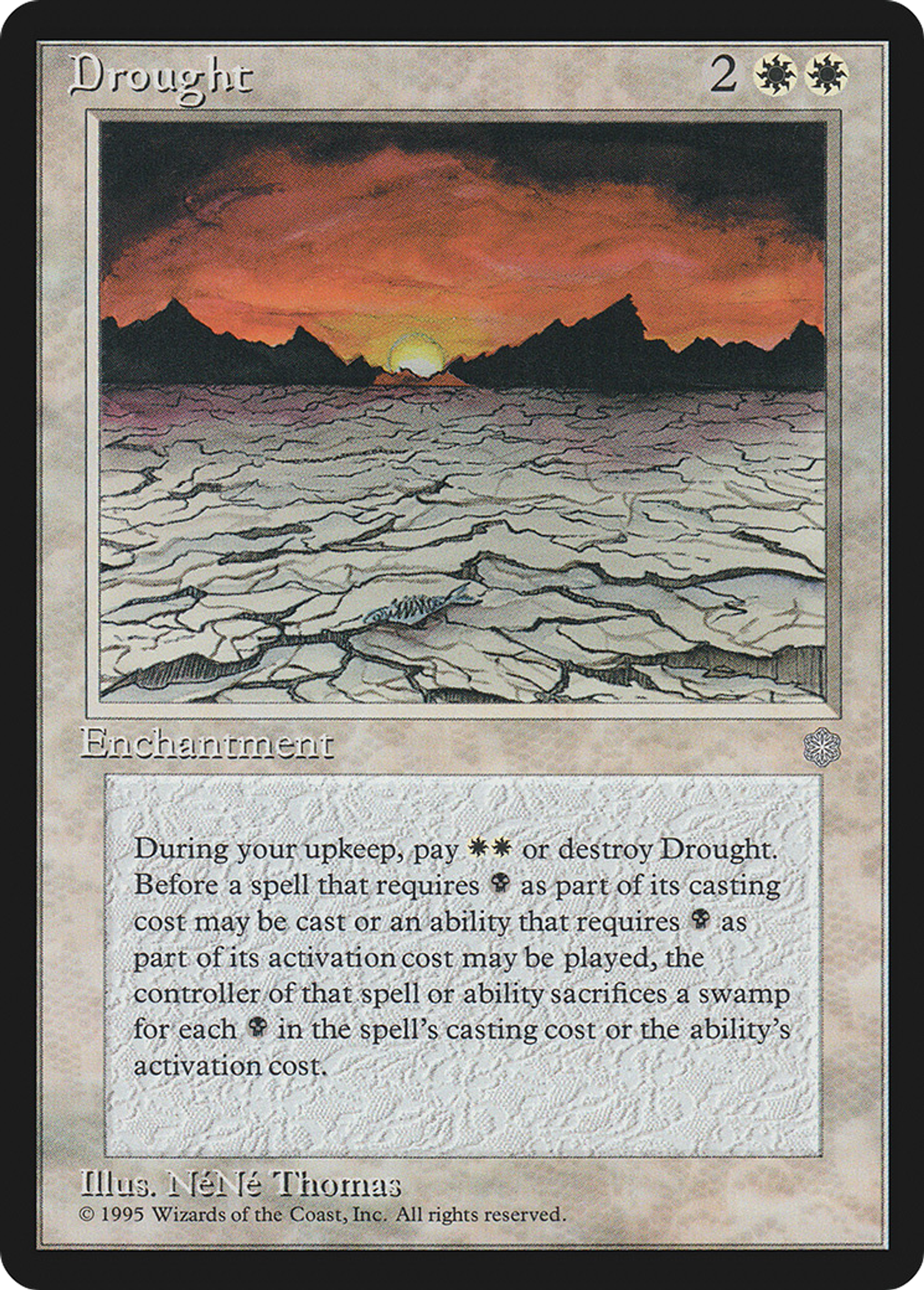 Drought — Ice Age — Magic: The Gathering