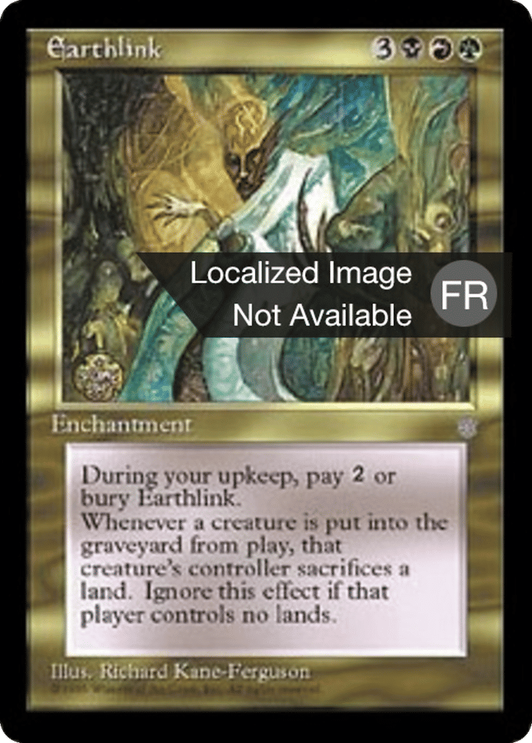 Lien chtonien — Ice Age — Magic: The Gathering