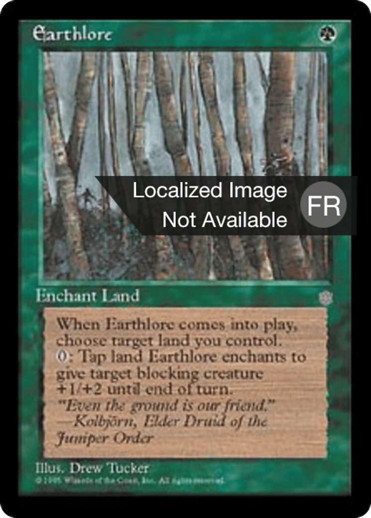 Sapience tellurique — Ice Age — Magic: The Gathering