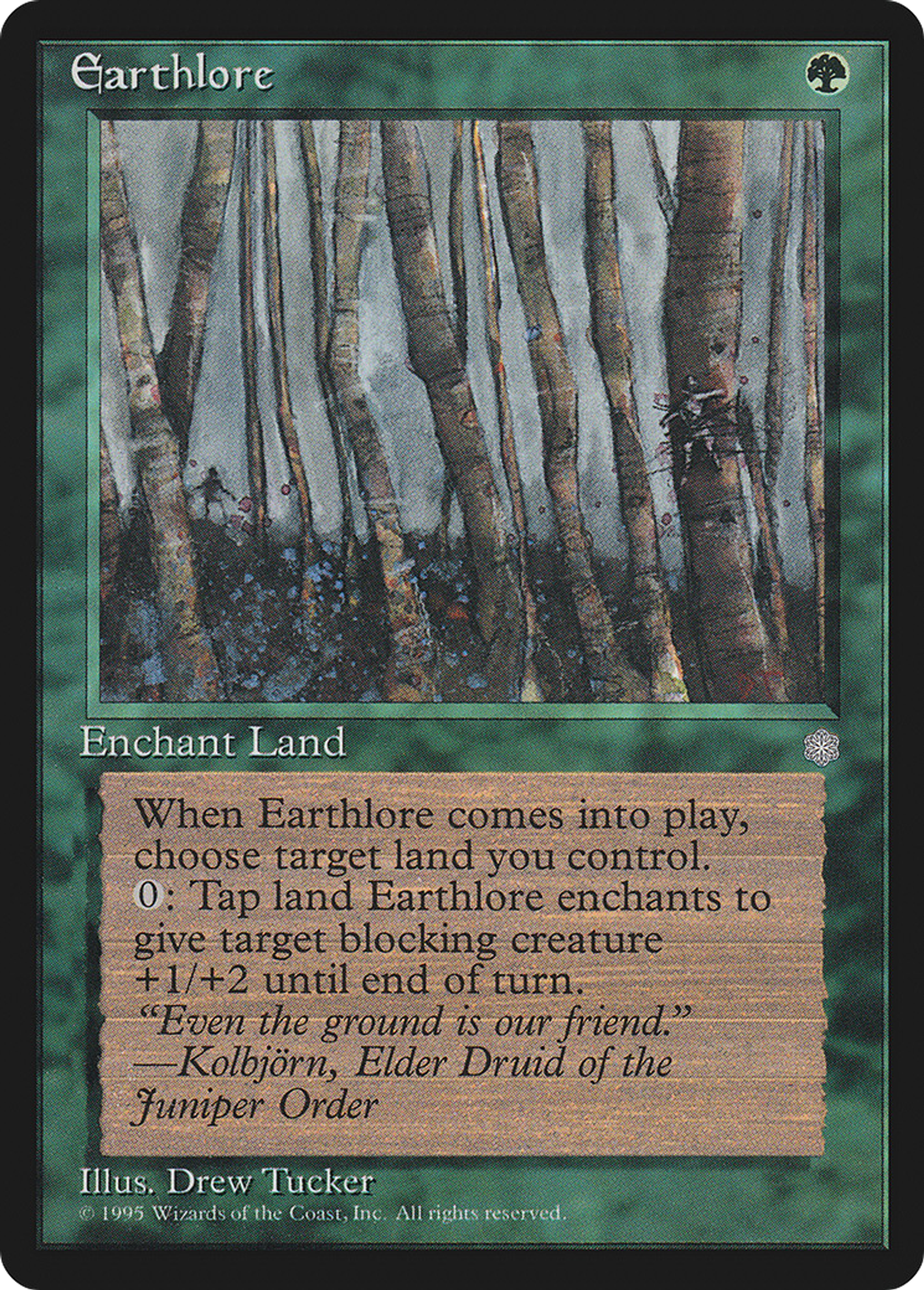 Sapience tellurique — Ice Age — Magic: The Gathering