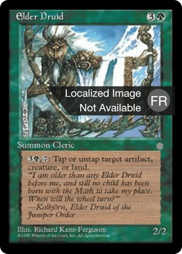 Doyen des druides — Ice Age — Magic: The Gathering