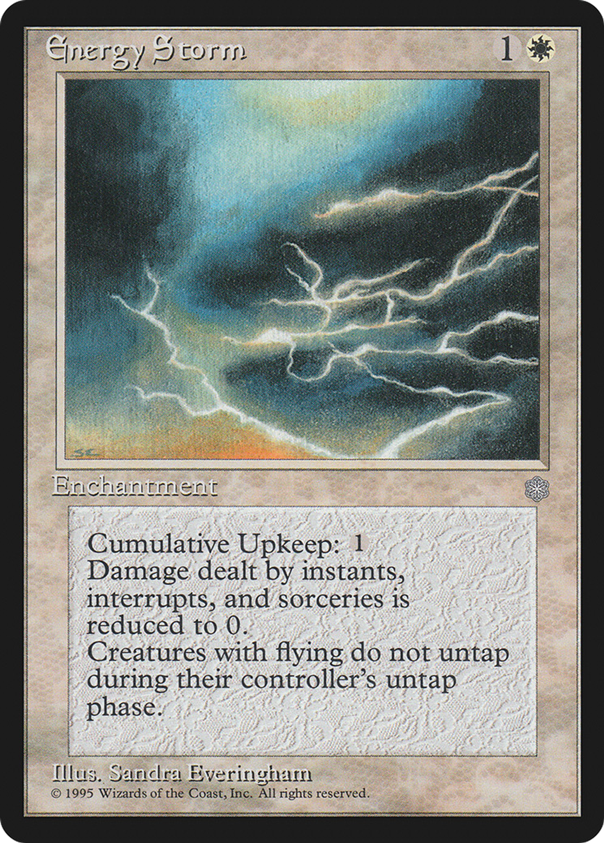 Energy Storm — Ice Age — Magic: The Gathering