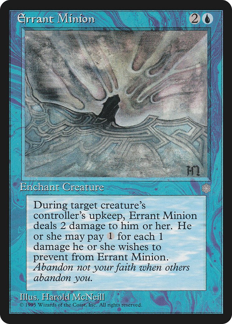 Errant Minion — Ice Age — Magic: The Gathering
