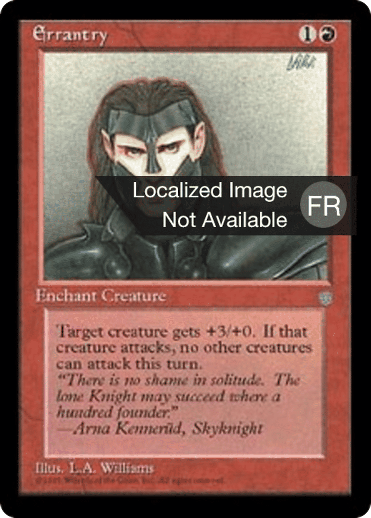 Lutte solitaire — Ice Age — Magic: The Gathering