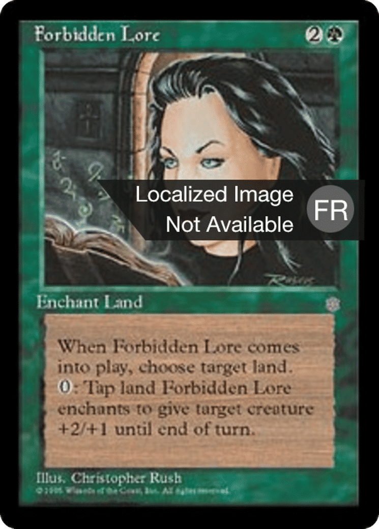 Sapience interdite — Ice Age — Magic: The Gathering