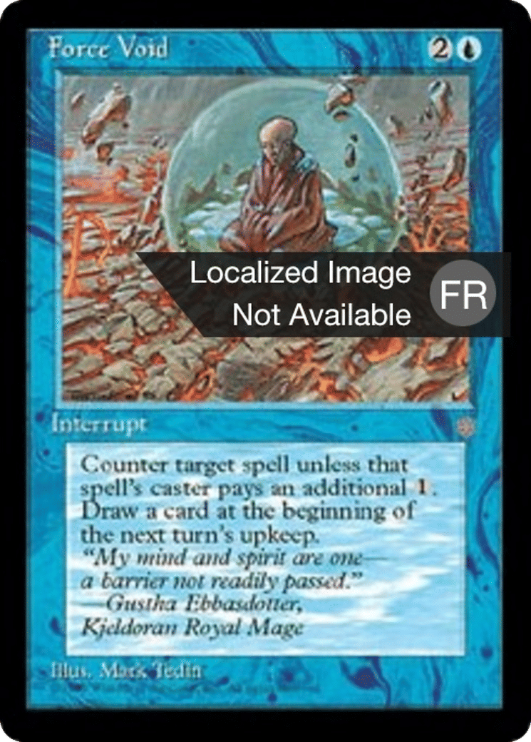 Anéantissement de force — Ice Age — Magic: The Gathering