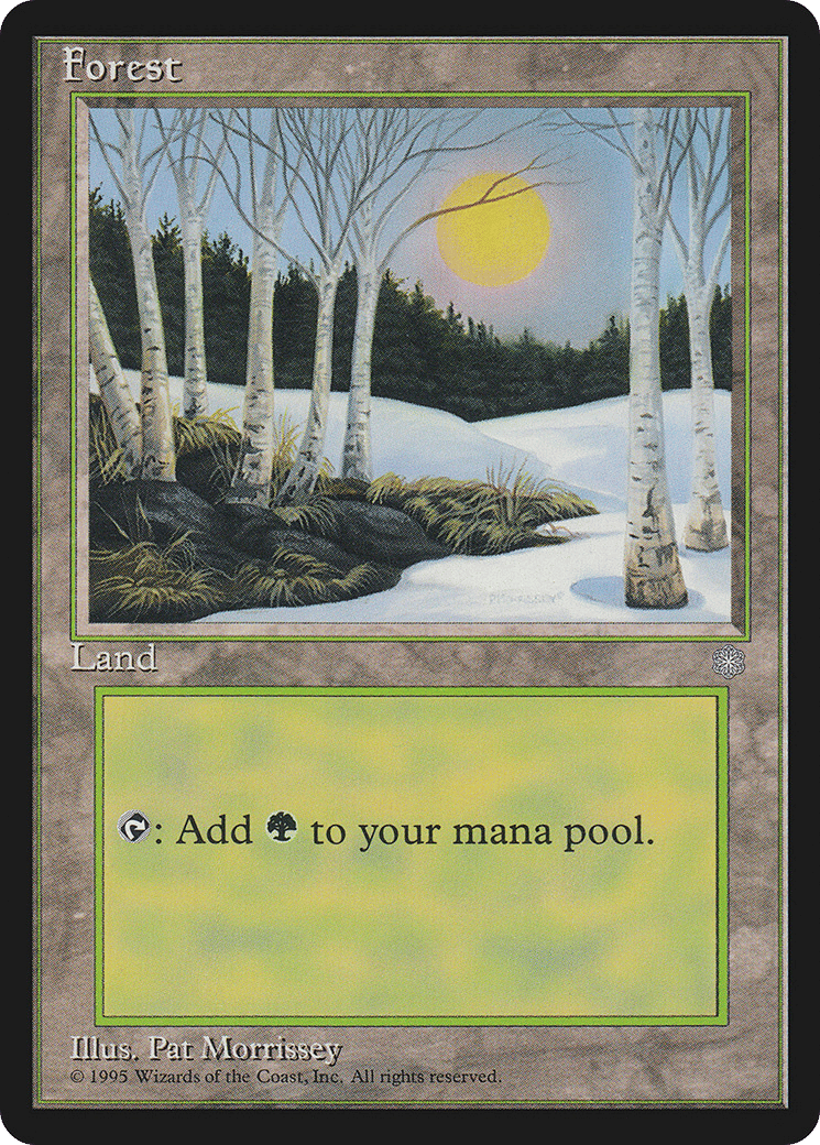 Forest — Ice Age — Magic: The Gathering
