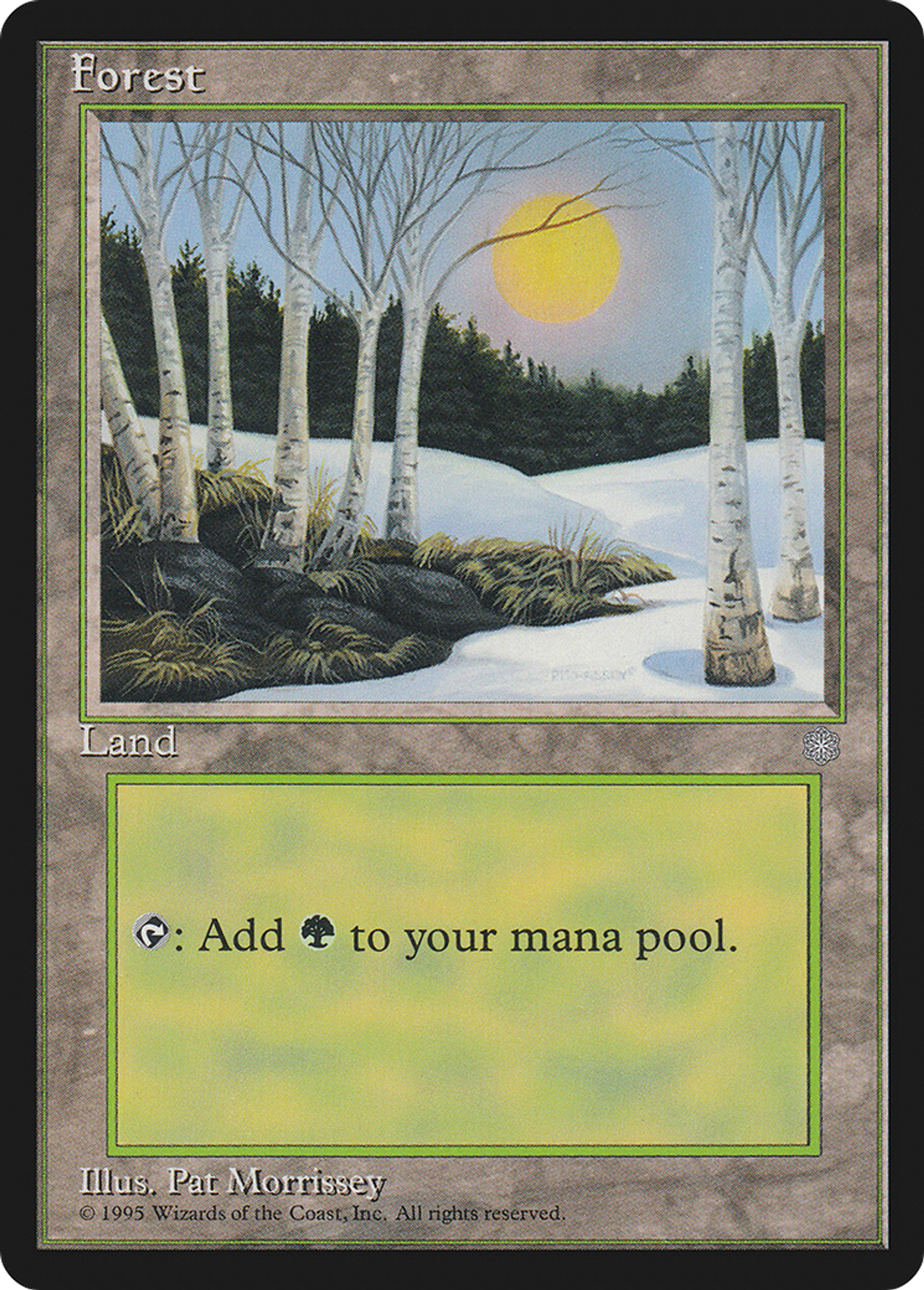 Forest — Ice Age — Magic: The Gathering