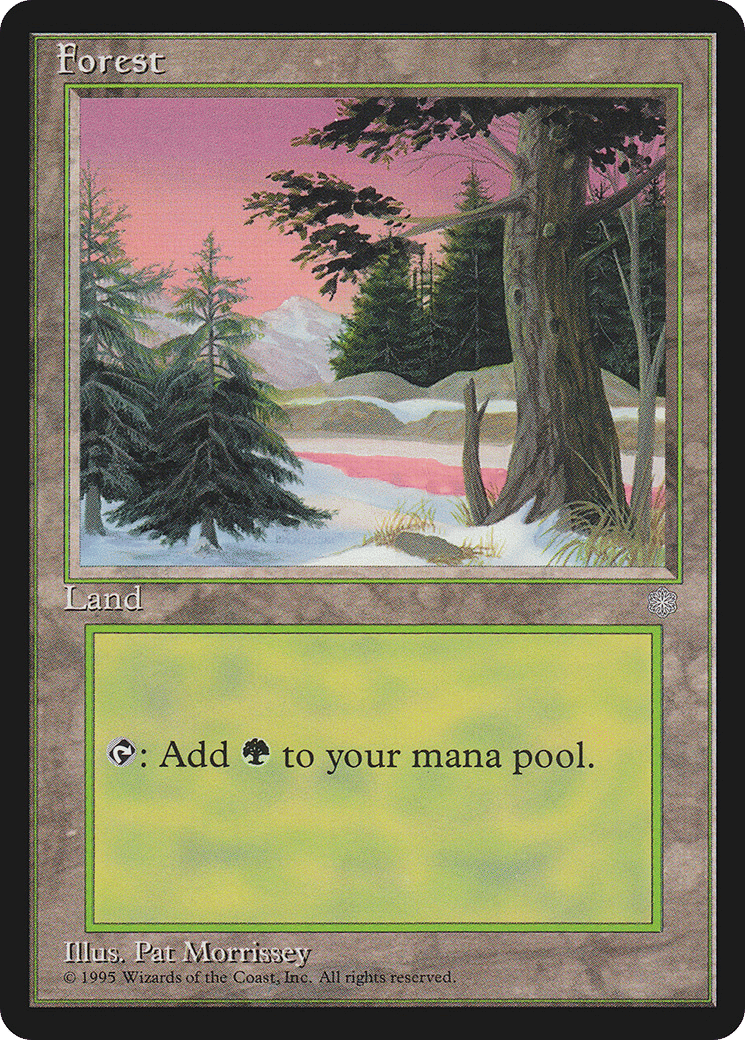 Forest — Ice Age — Magic: The Gathering