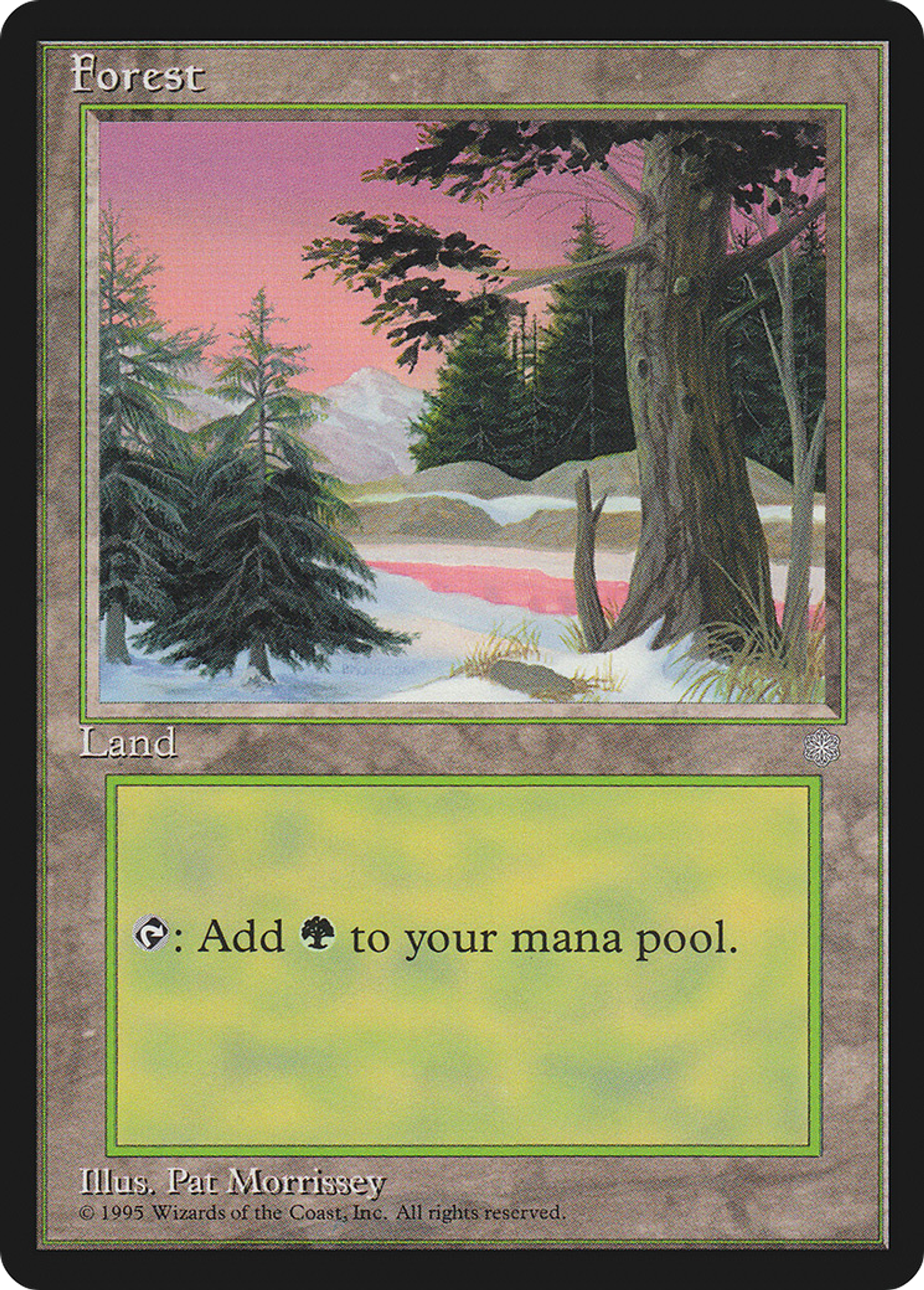 Forêt — Ice Age — Magic: The Gathering