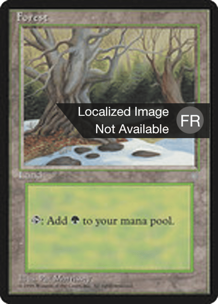 Forêt — Ice Age — Magic: The Gathering