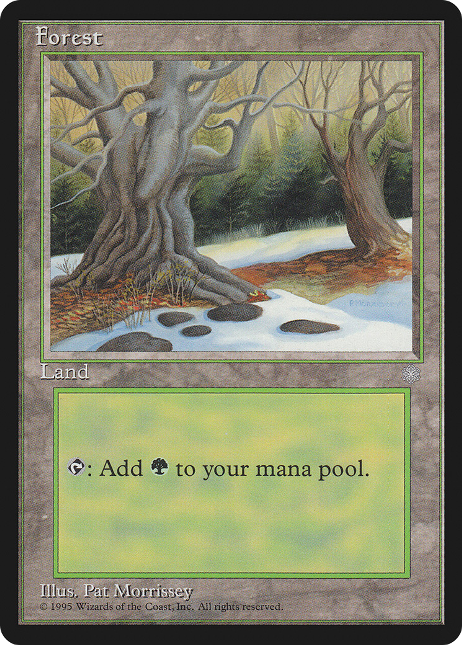 Forêt — Ice Age — Magic: The Gathering