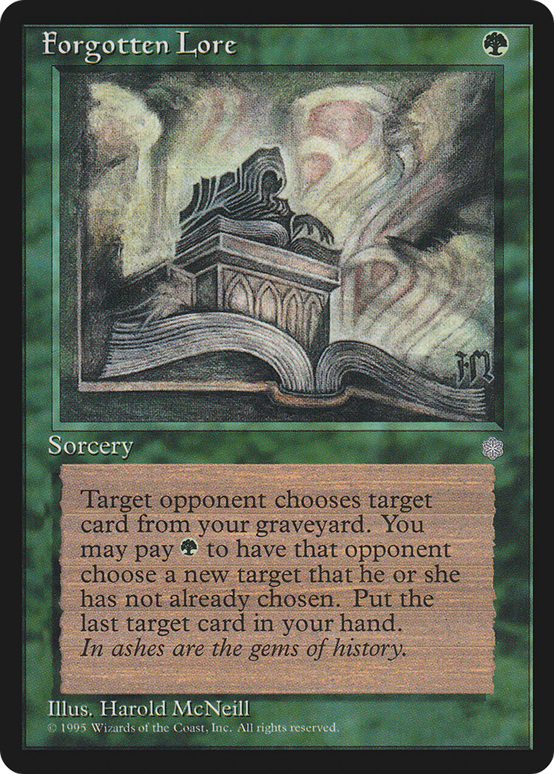 Forgotten Lore — Ice Age — Magic: The Gathering