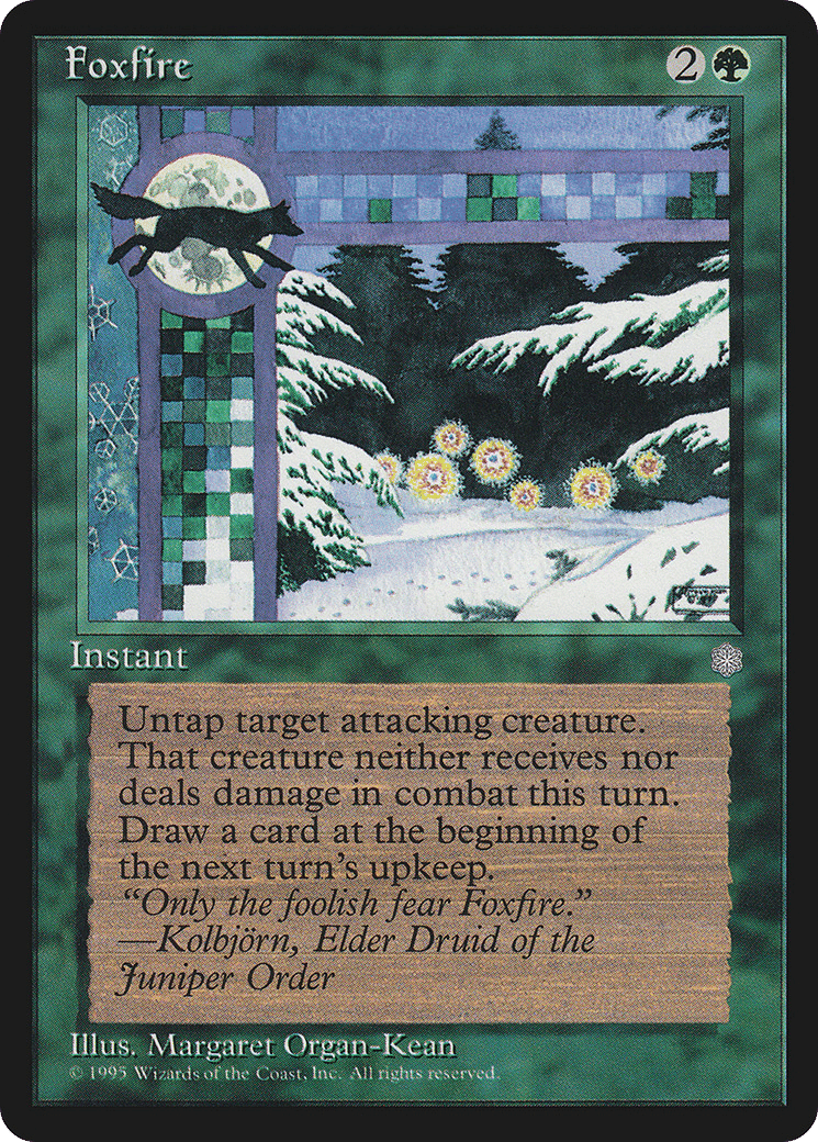Foxfire — Ice Age — Magic: The Gathering