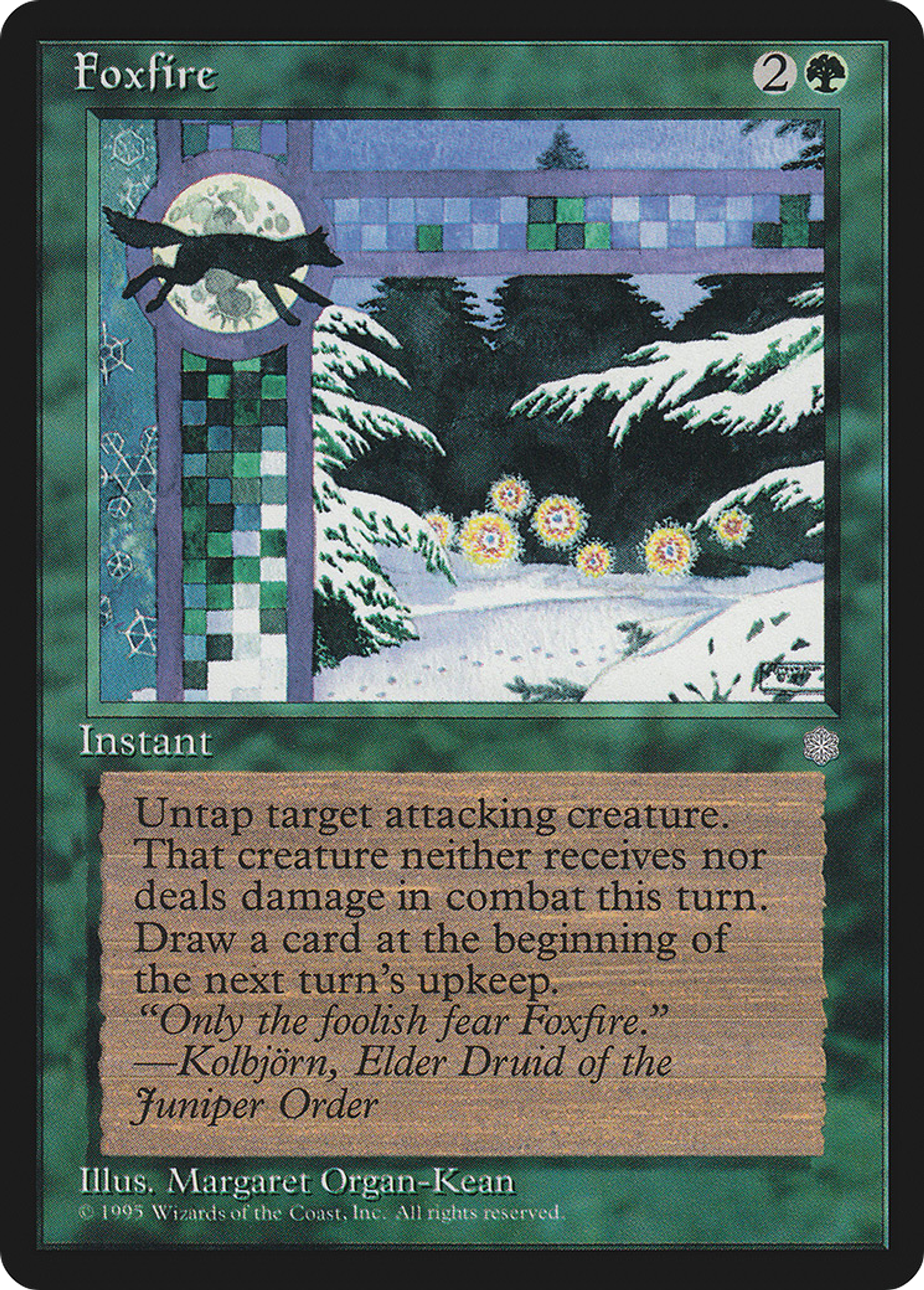 Foxfire — Ice Age — Magic: The Gathering