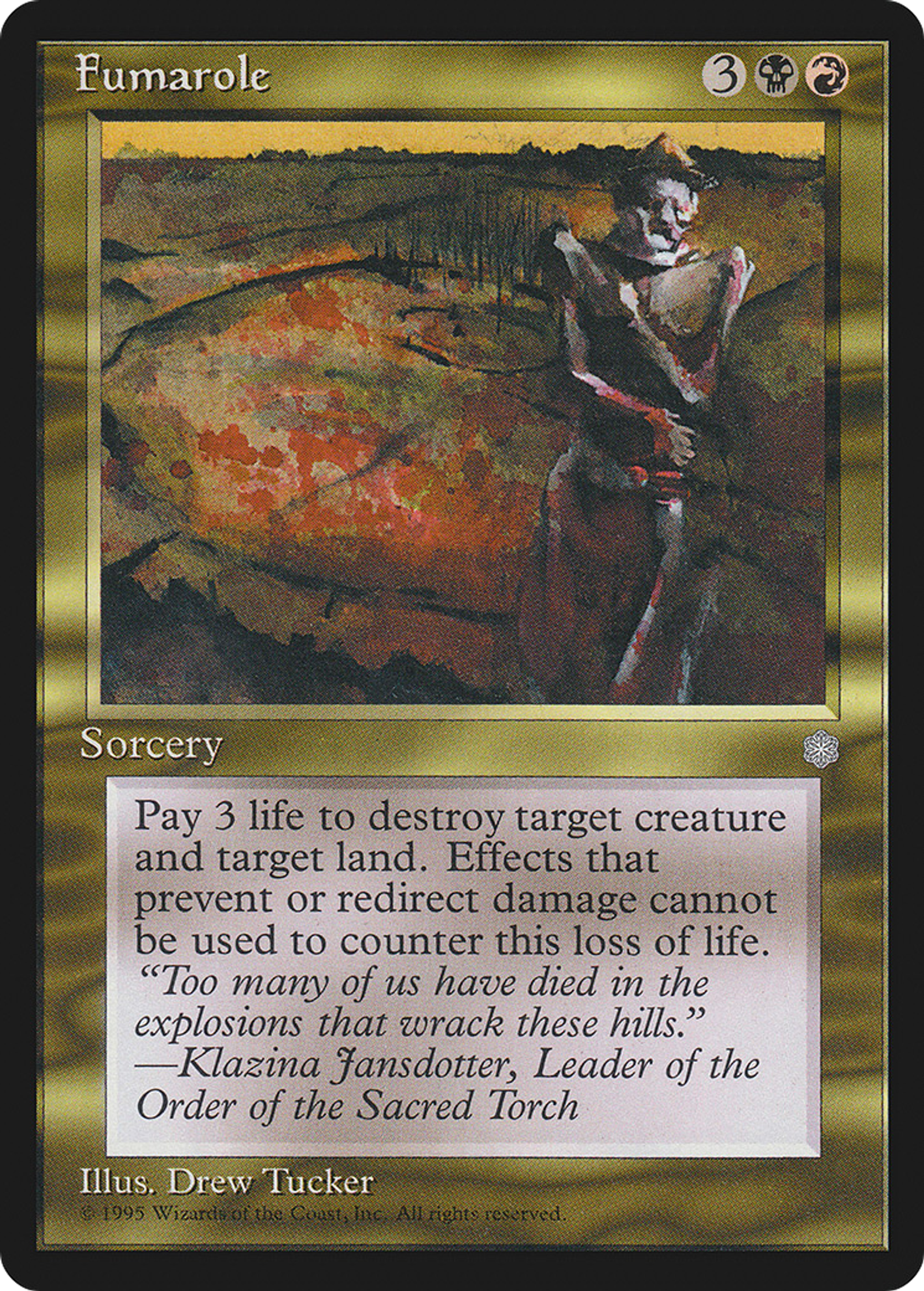 Fumarole — Ice Age — Magic: The Gathering