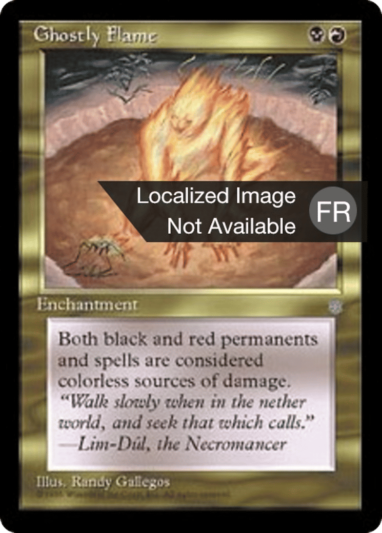 Flamme fantomatique — Ice Age — Magic: The Gathering