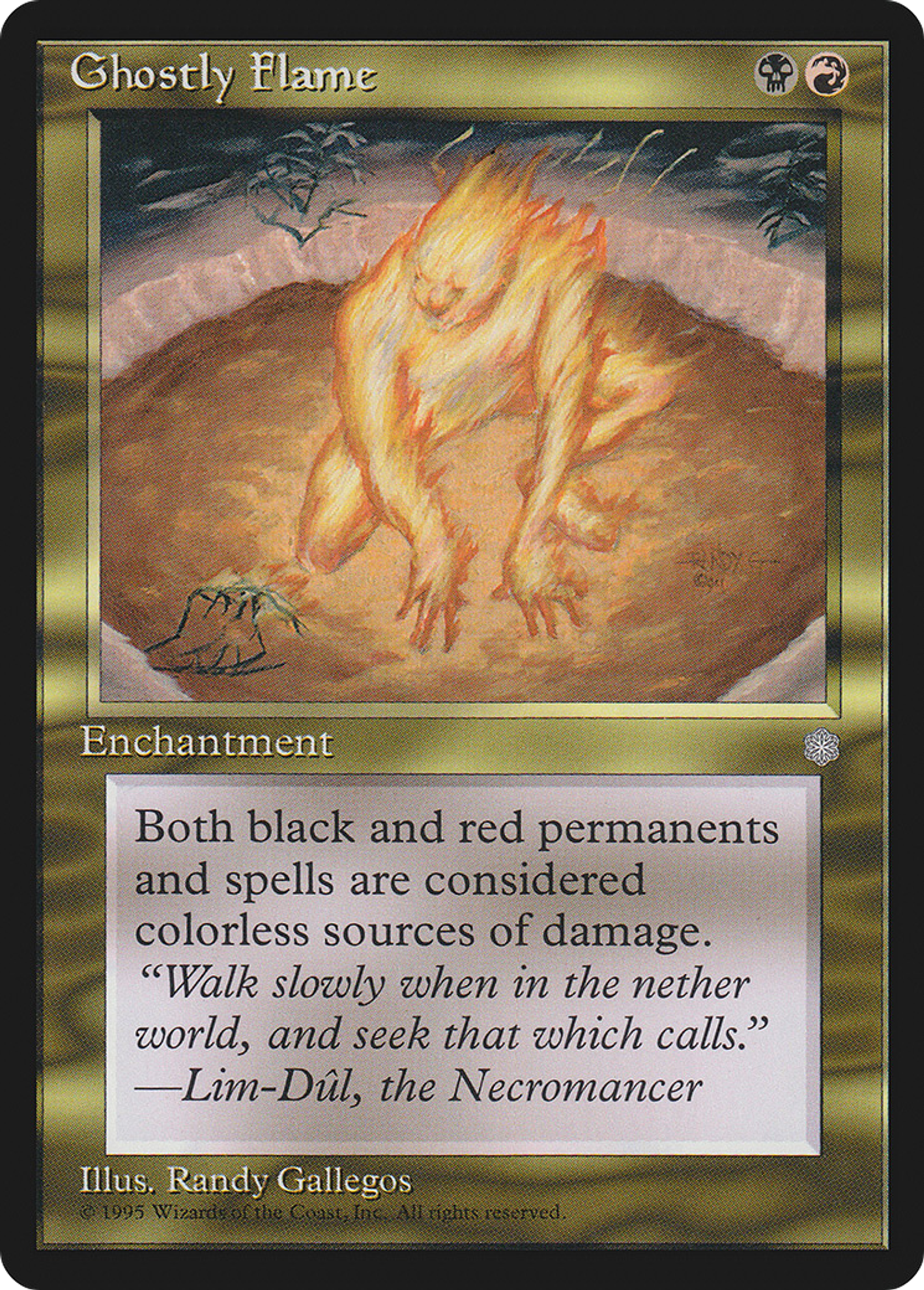 Flamme fantomatique — Ice Age — Magic: The Gathering