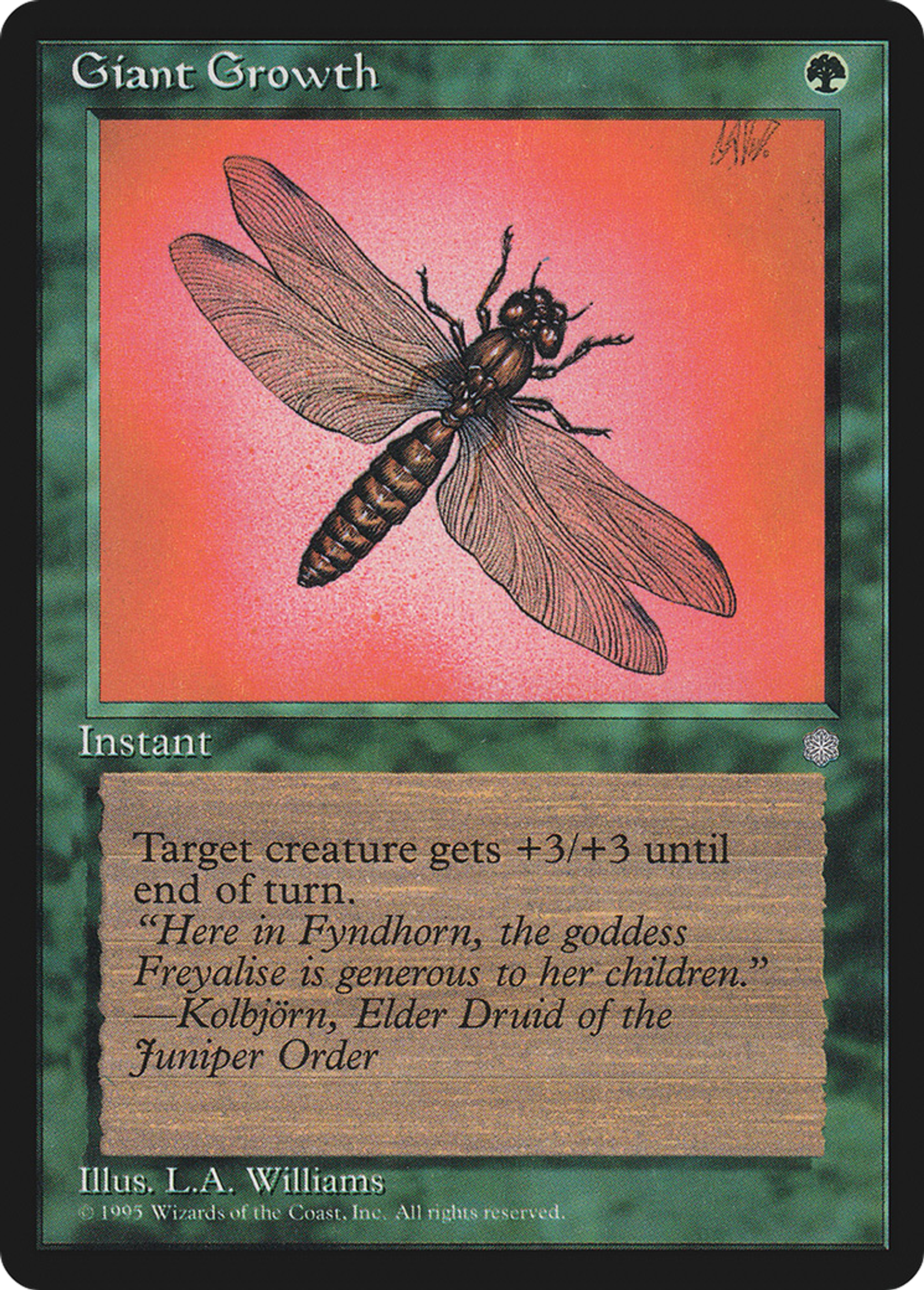 Giant Growth — Ice Age — Magic: The Gathering