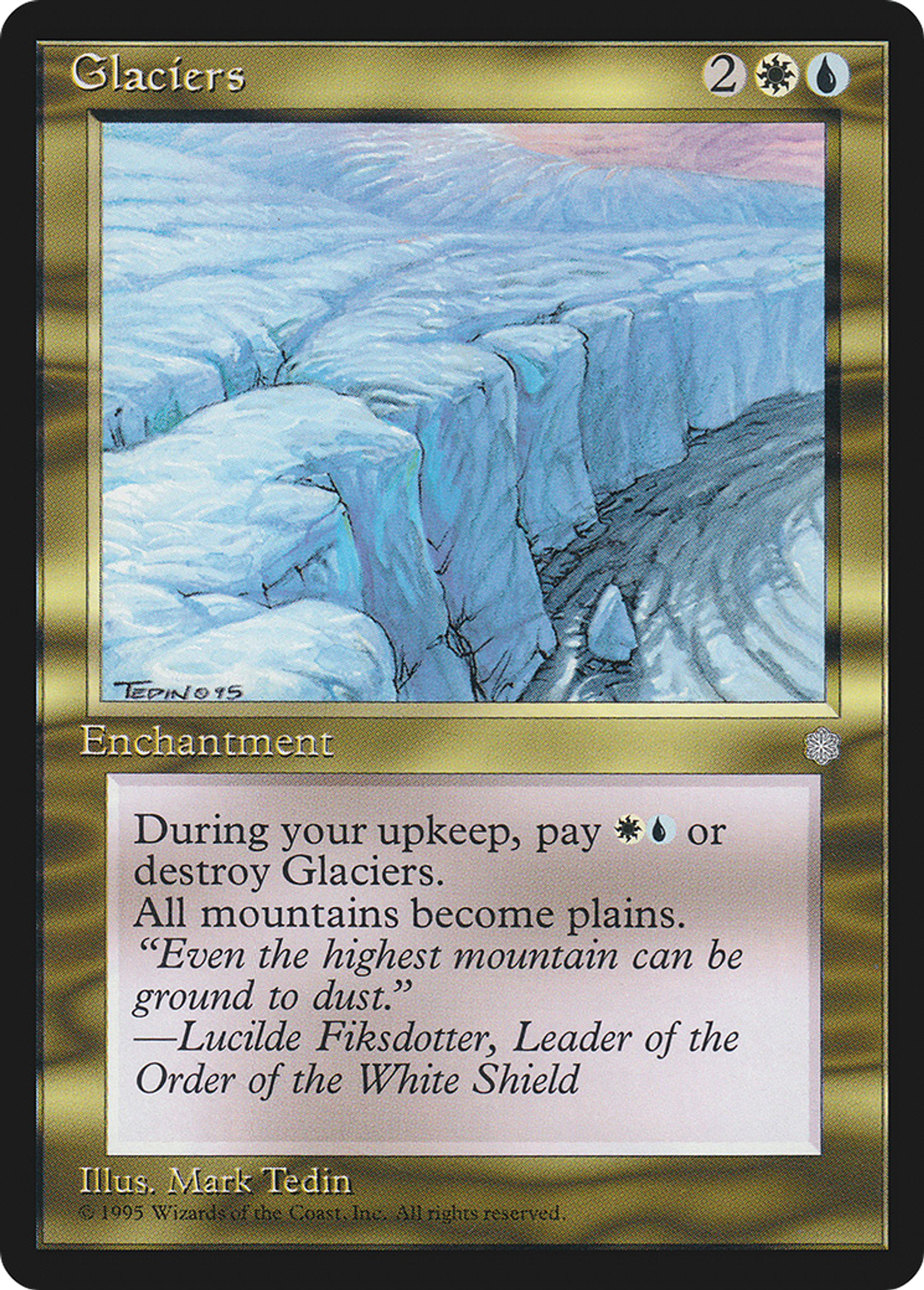 Glaciers — Ice Age — Magic: The Gathering