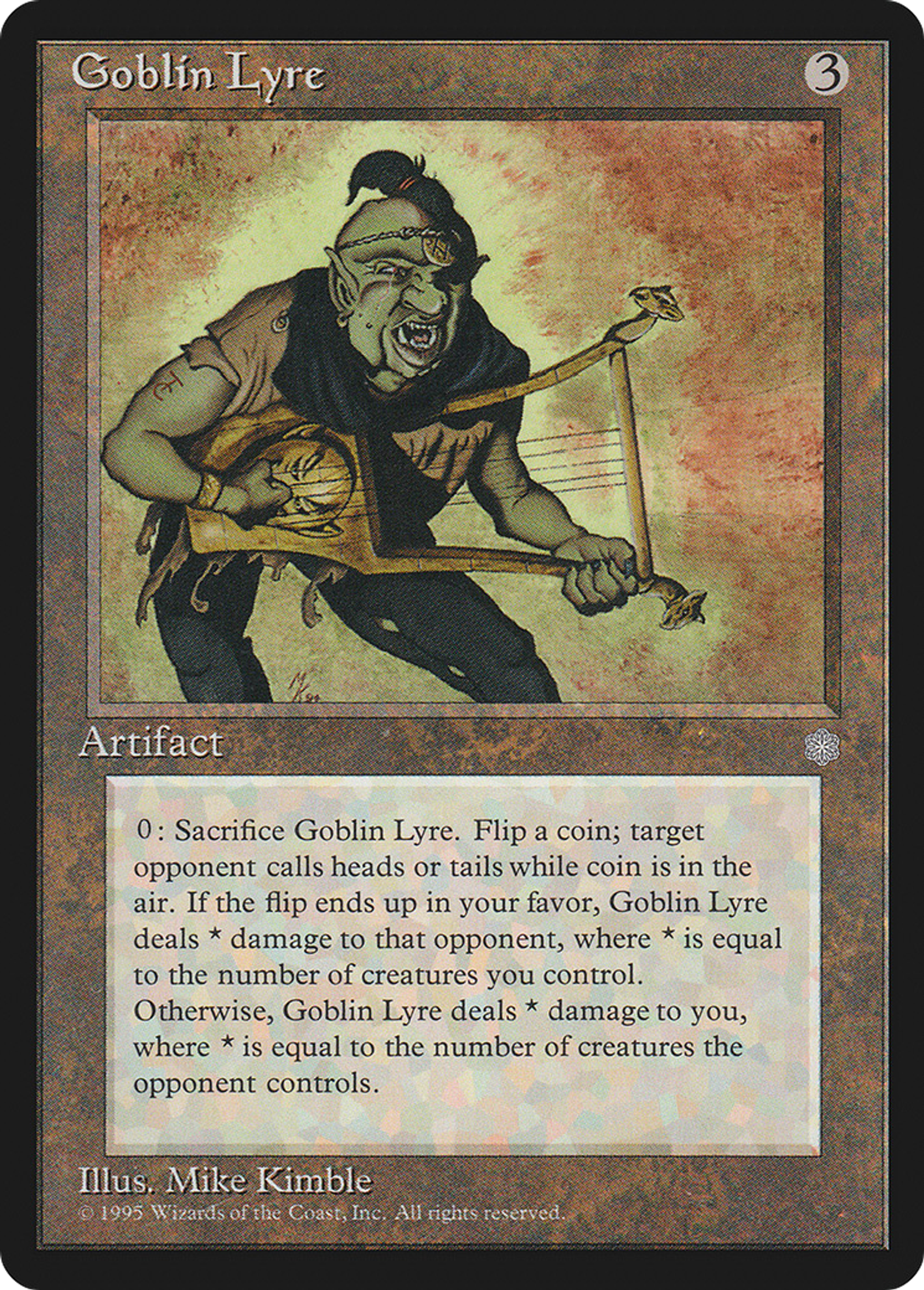 Lyre gobeline — Ice Age — Magic: The Gathering
