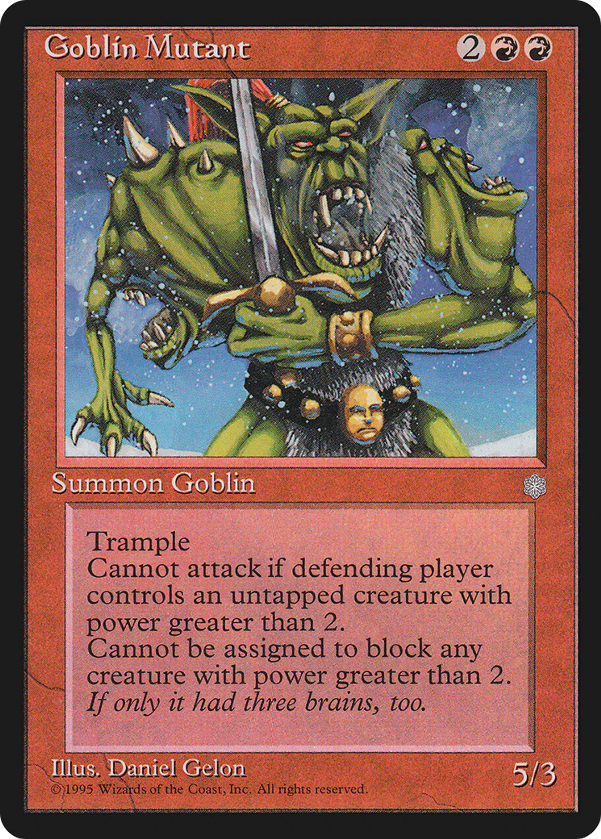 Mutant gobelin — Ice Age — Magic: The Gathering