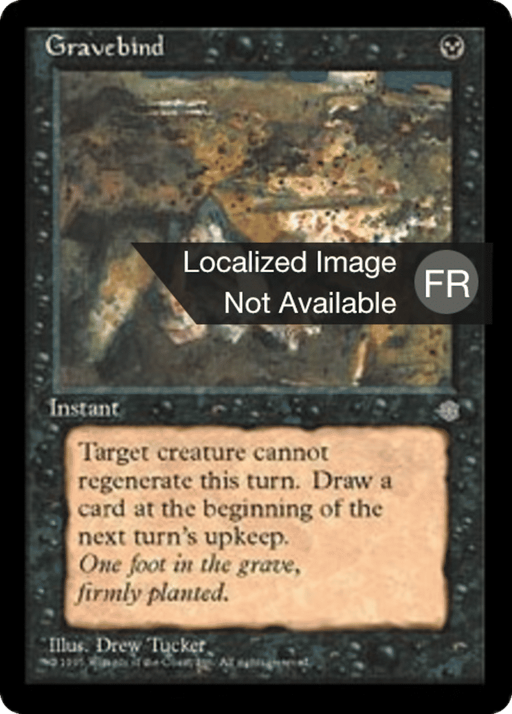 Lien sépulcral — Ice Age — Magic: The Gathering