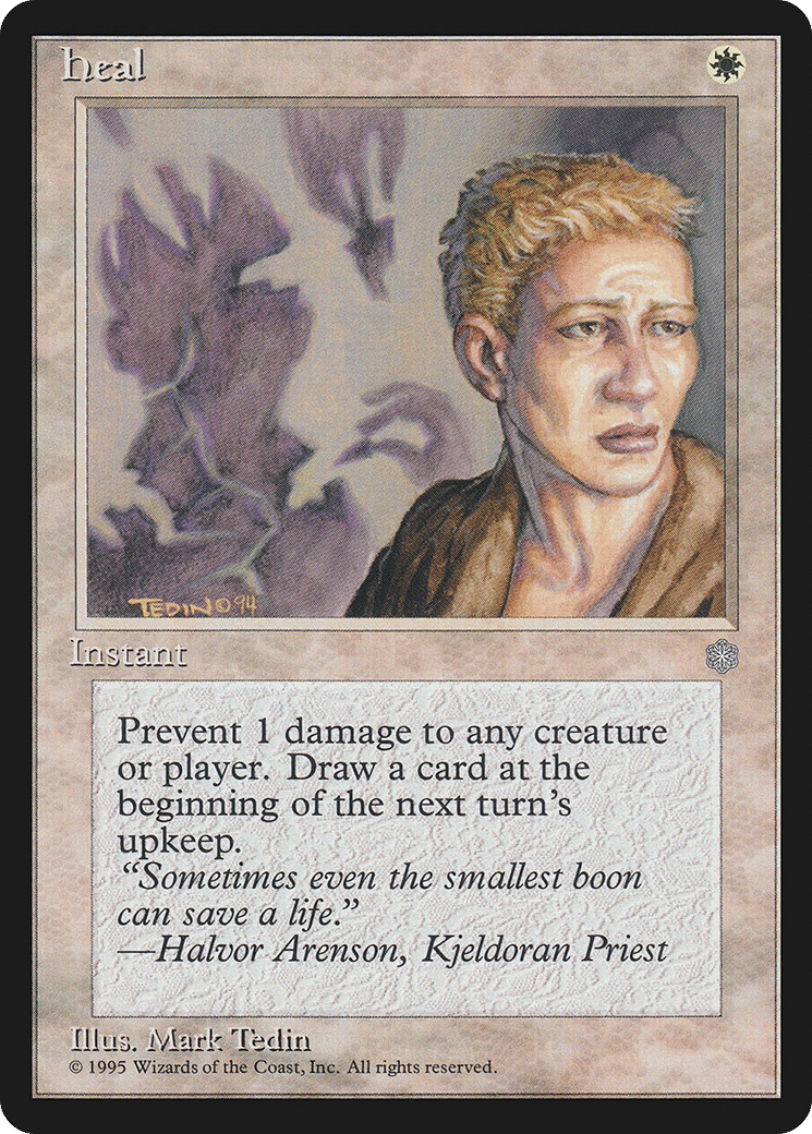 Heal — Ice Age — Magic: The Gathering