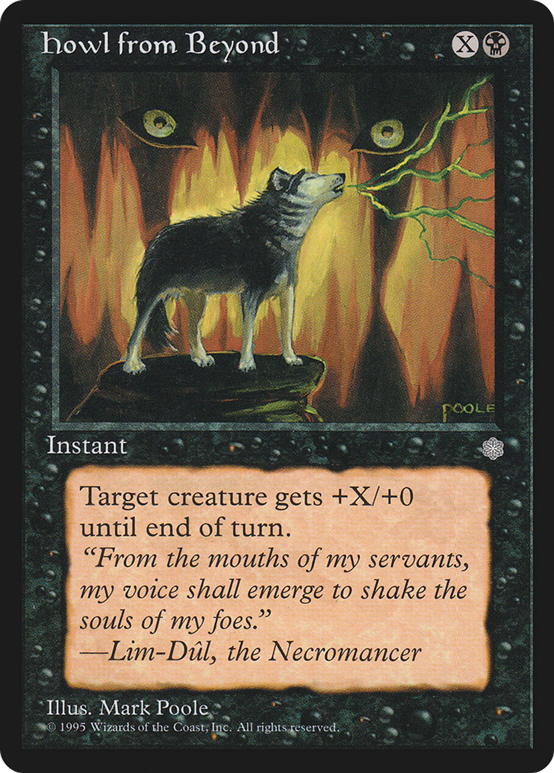 Rugissement de l'au-delà — Ice Age — Magic: The Gathering
