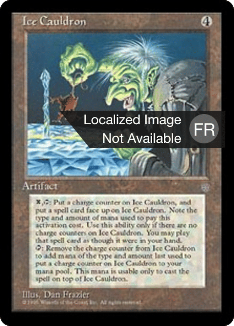 Chaudron de glace — Ice Age — Magic: The Gathering