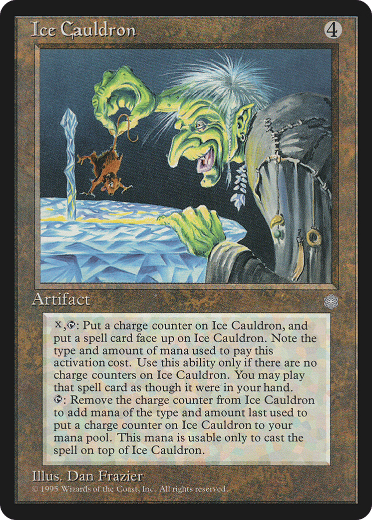 Ice Cauldron — Ice Age — Magic: The Gathering