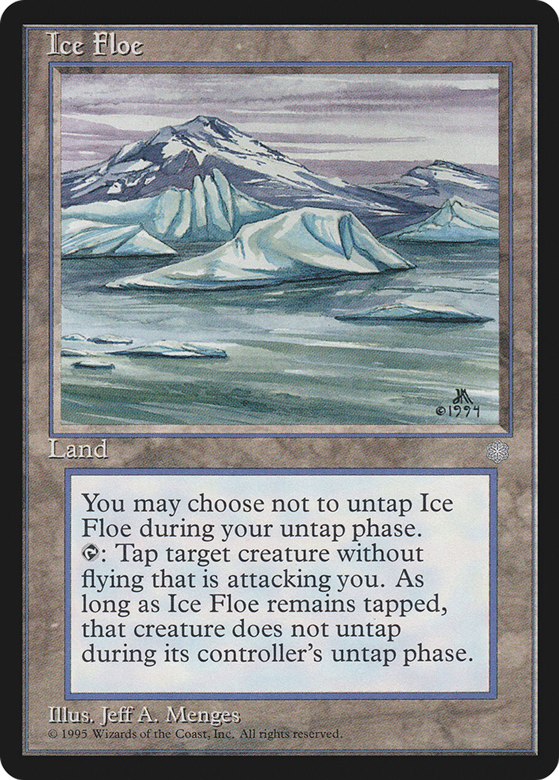 Ice Floe — Ice Age — Magic: The Gathering
