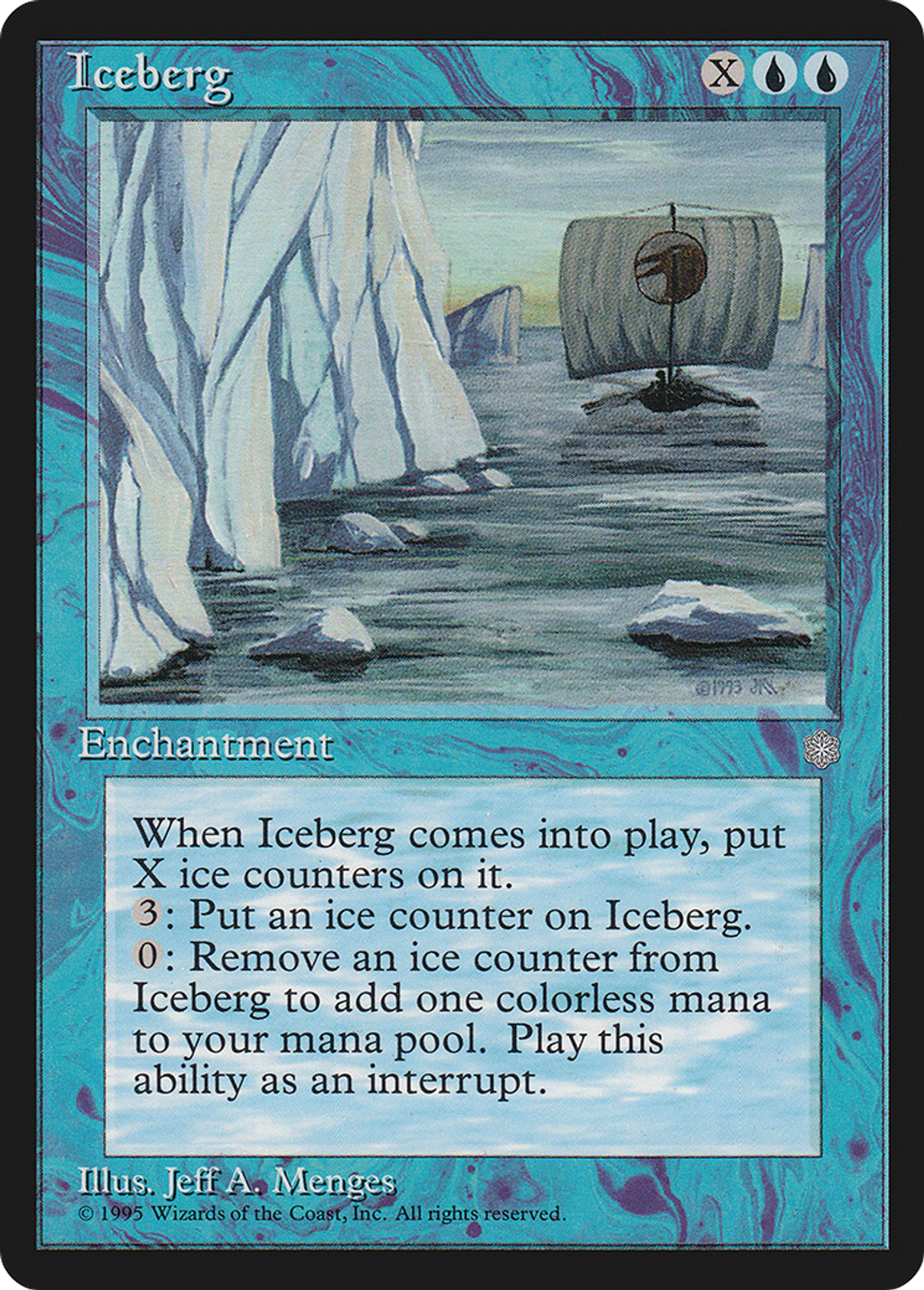 Iceberg — Ice Age — Magic: The Gathering