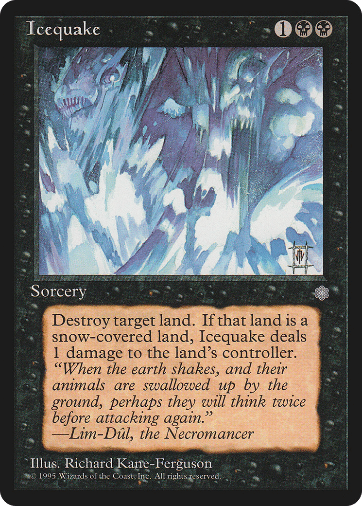 Icequake — Ice Age — Magic: The Gathering