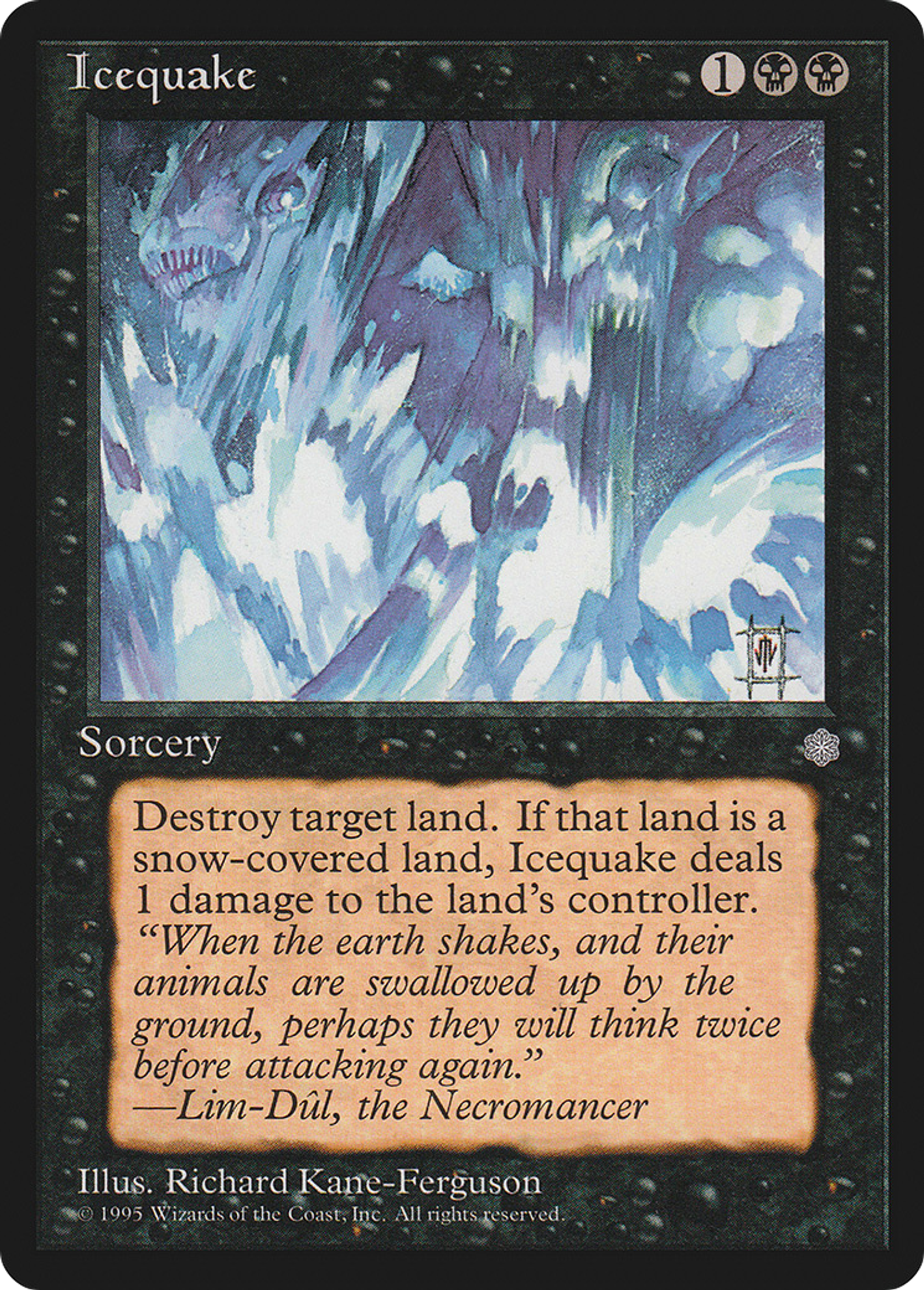 Icequake — Ice Age — Magic: The Gathering