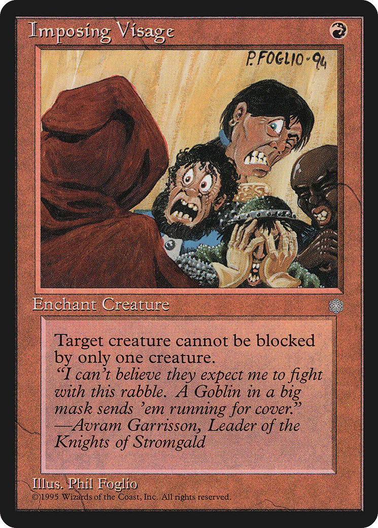 Imposing Visage — Ice Age — Magic: The Gathering