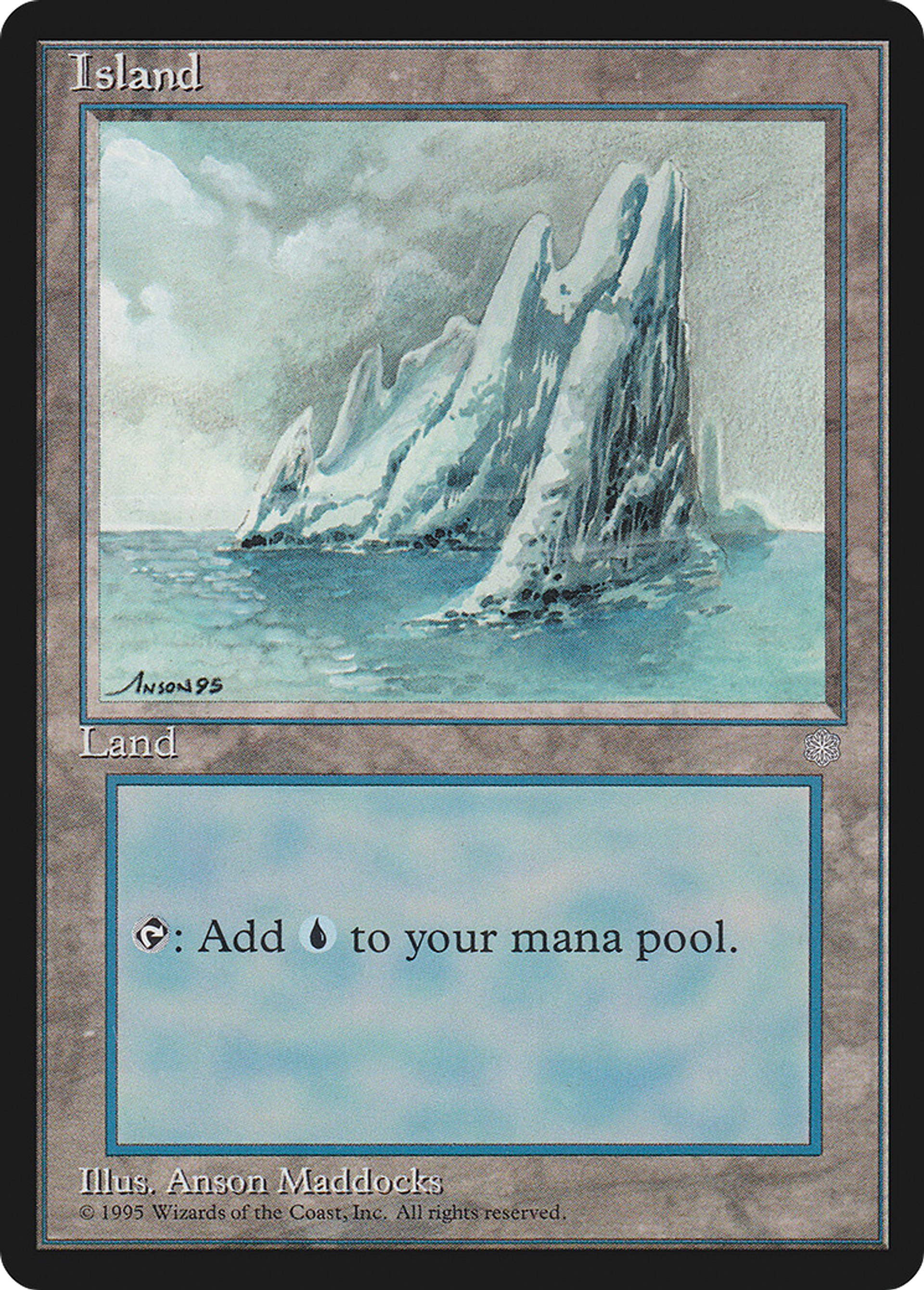 Île — Ice Age — Magic: The Gathering
