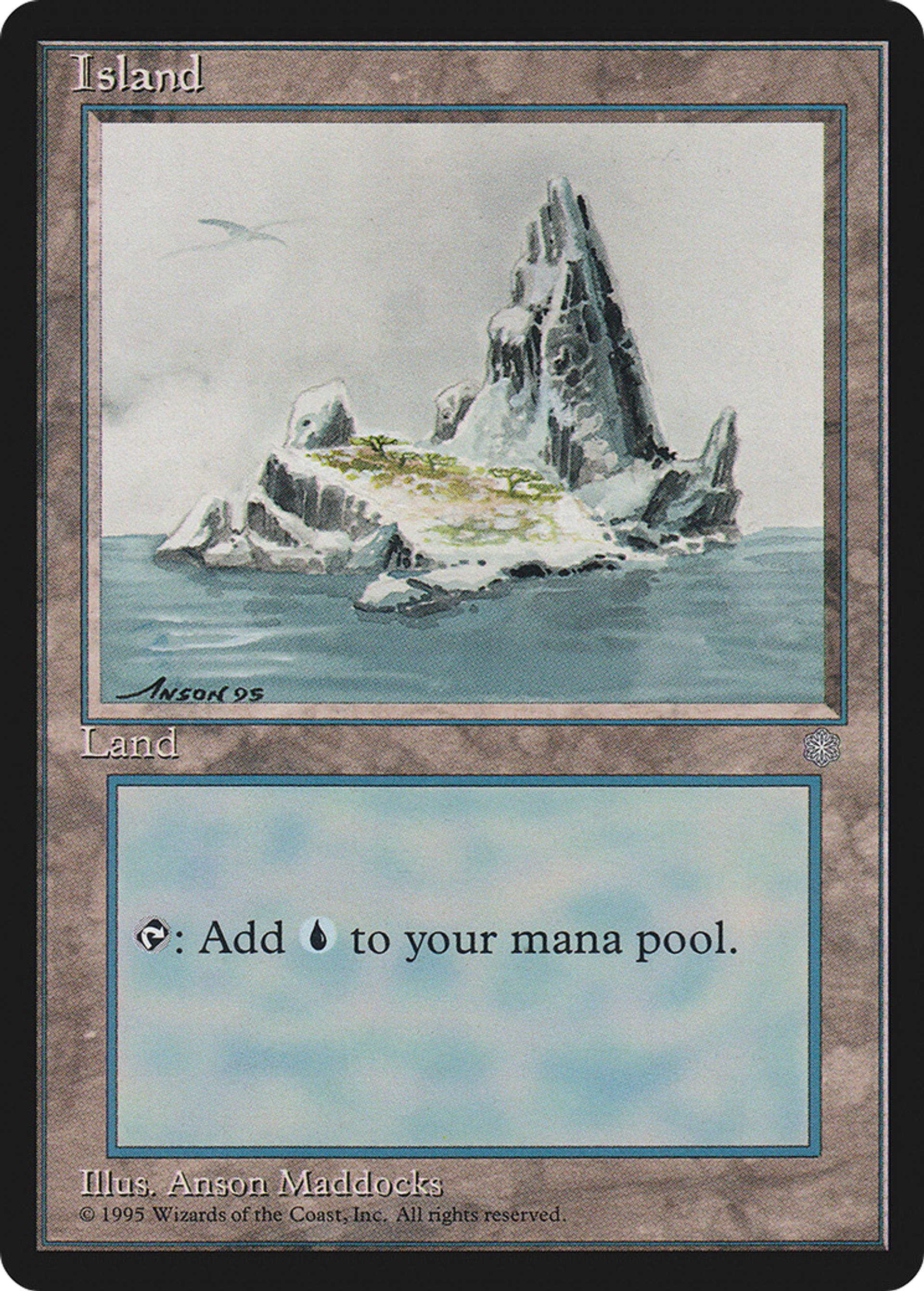 Île — Ice Age — Magic: The Gathering