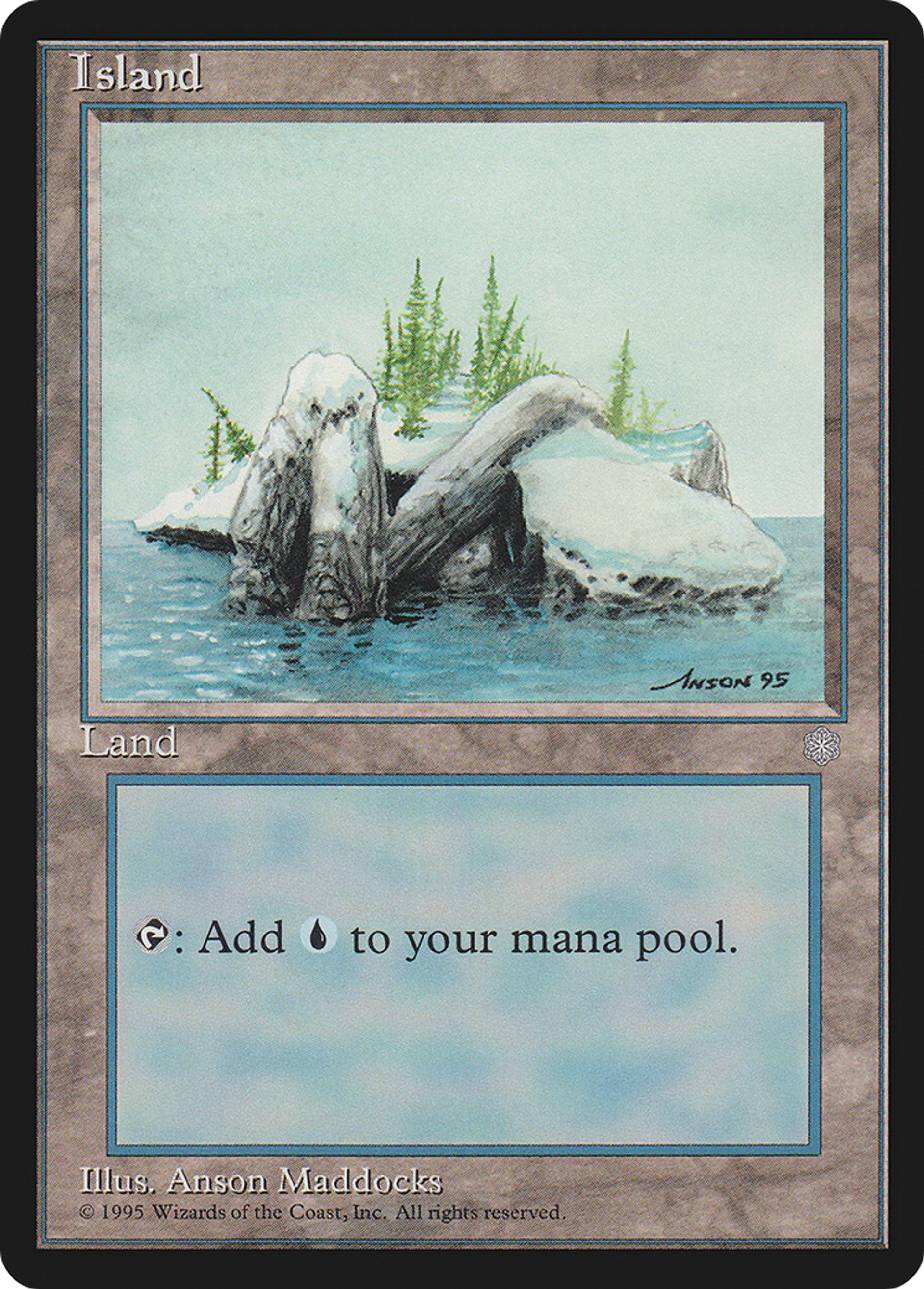 Île — Ice Age — Magic: The Gathering