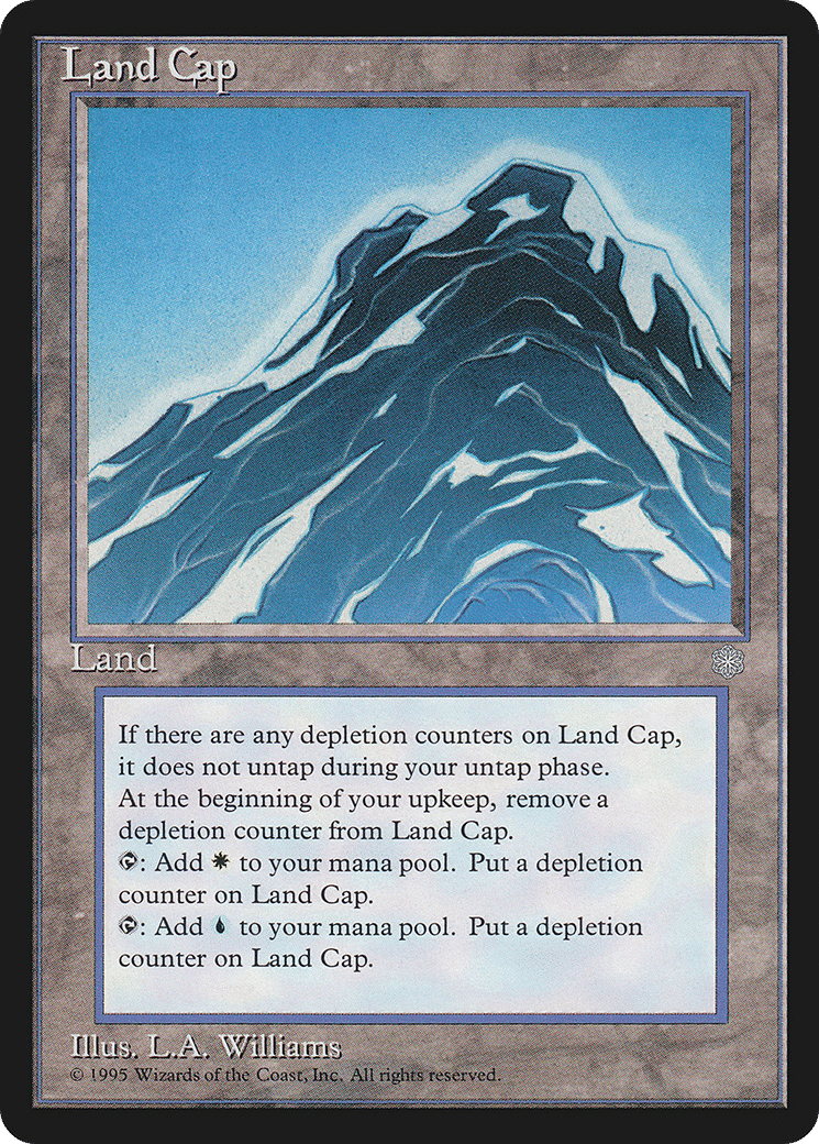 Land Cap — Ice Age — Magic: The Gathering