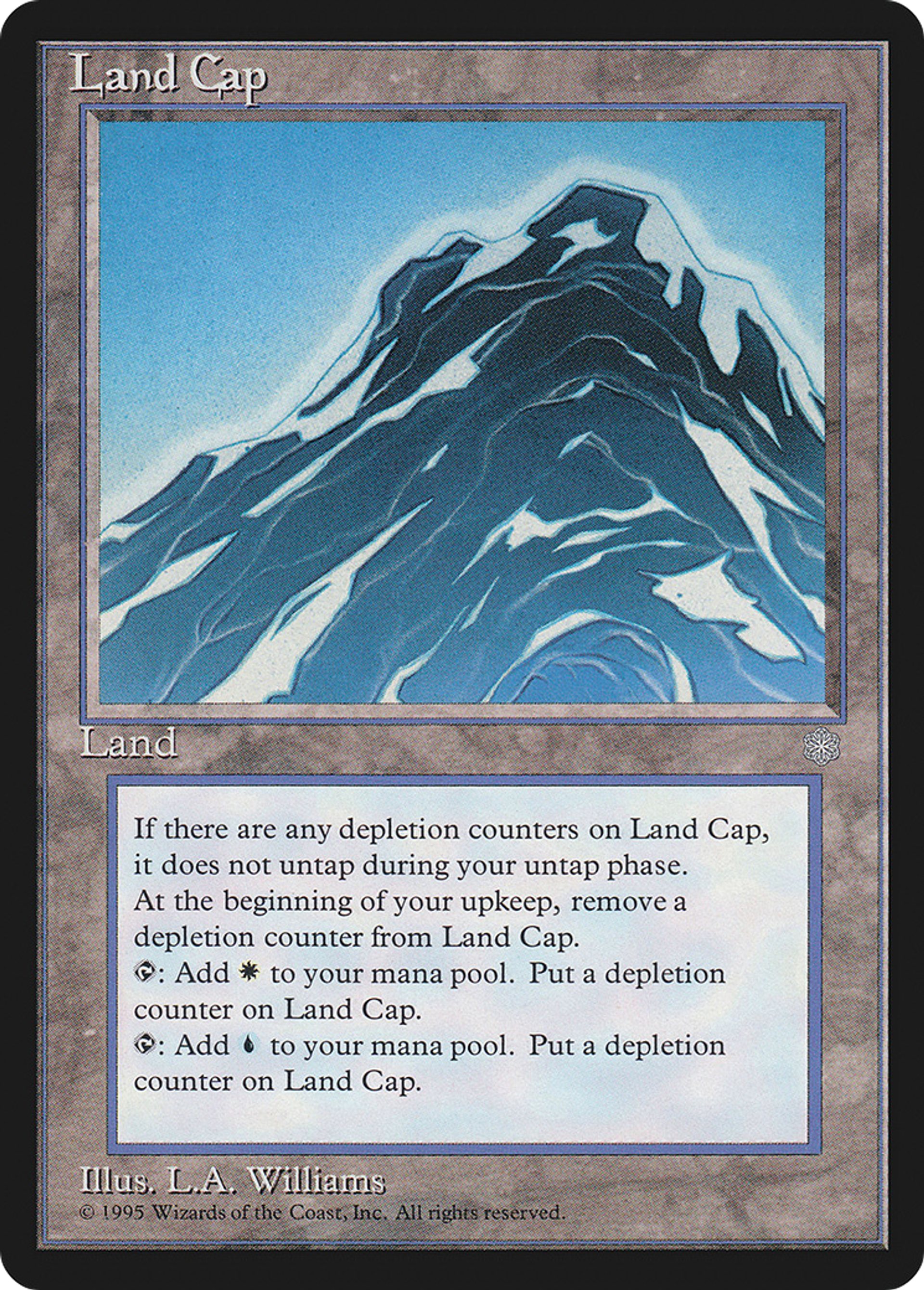 Land Cap — Ice Age — Magic: The Gathering
