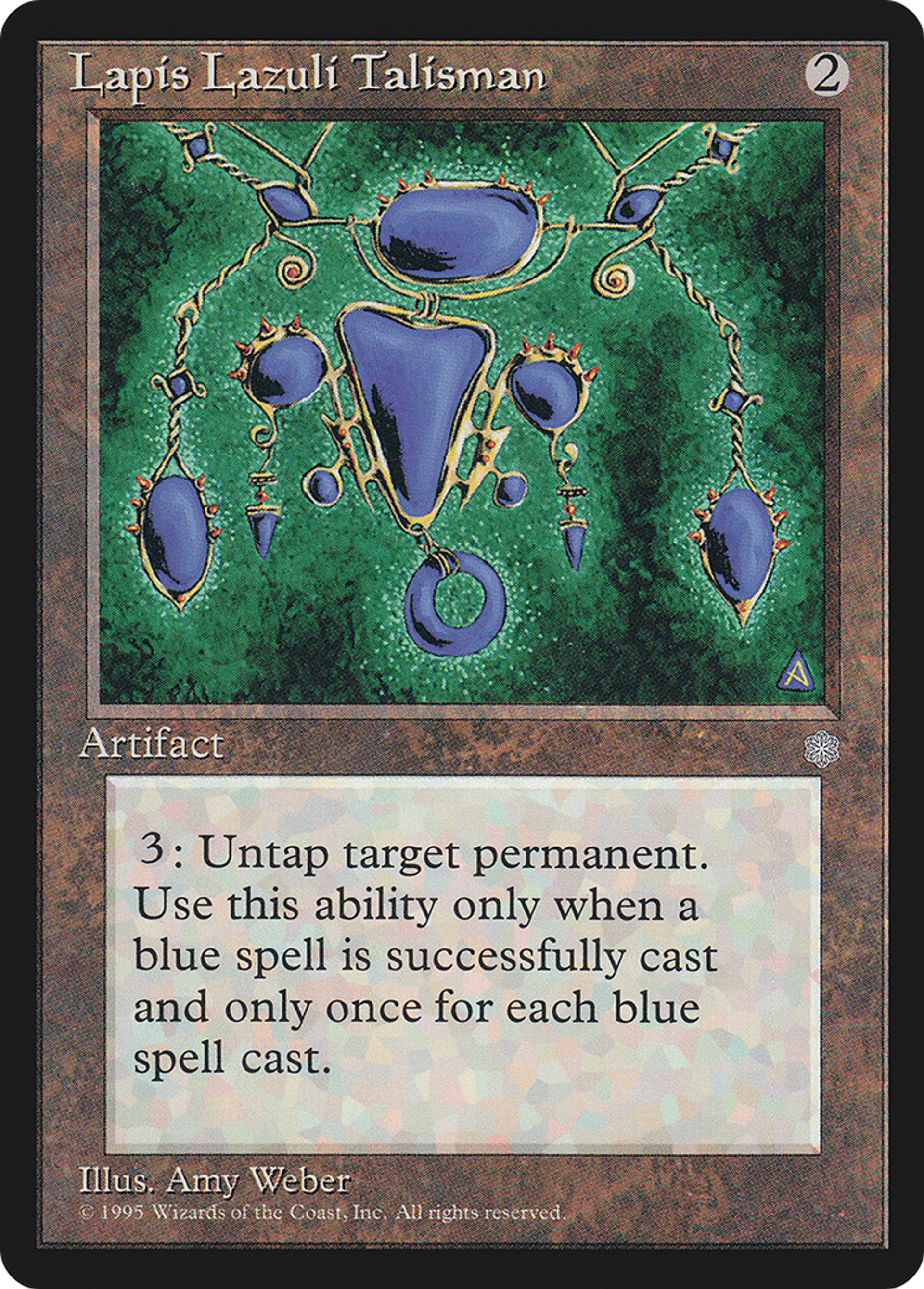 Talisman de lapis-lazuli — Ice Age — Magic: The Gathering
