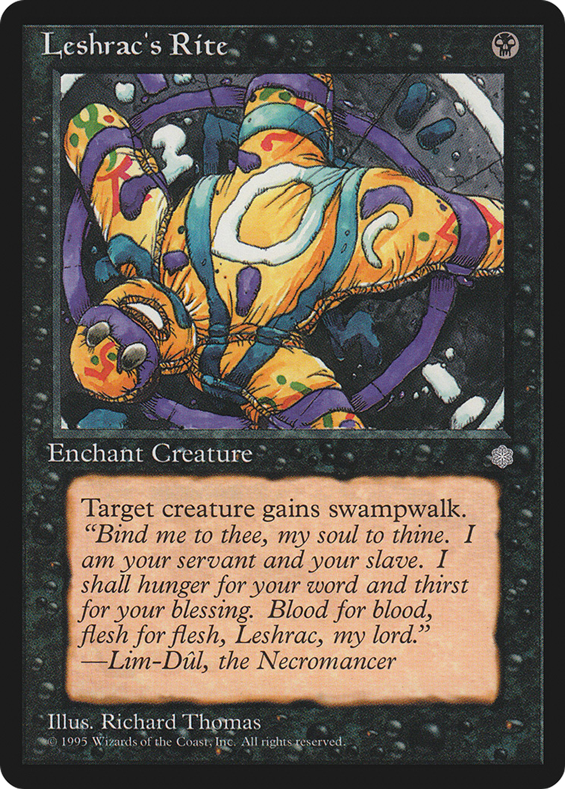 Rite selon Leshrac — Ice Age — Magic: The Gathering