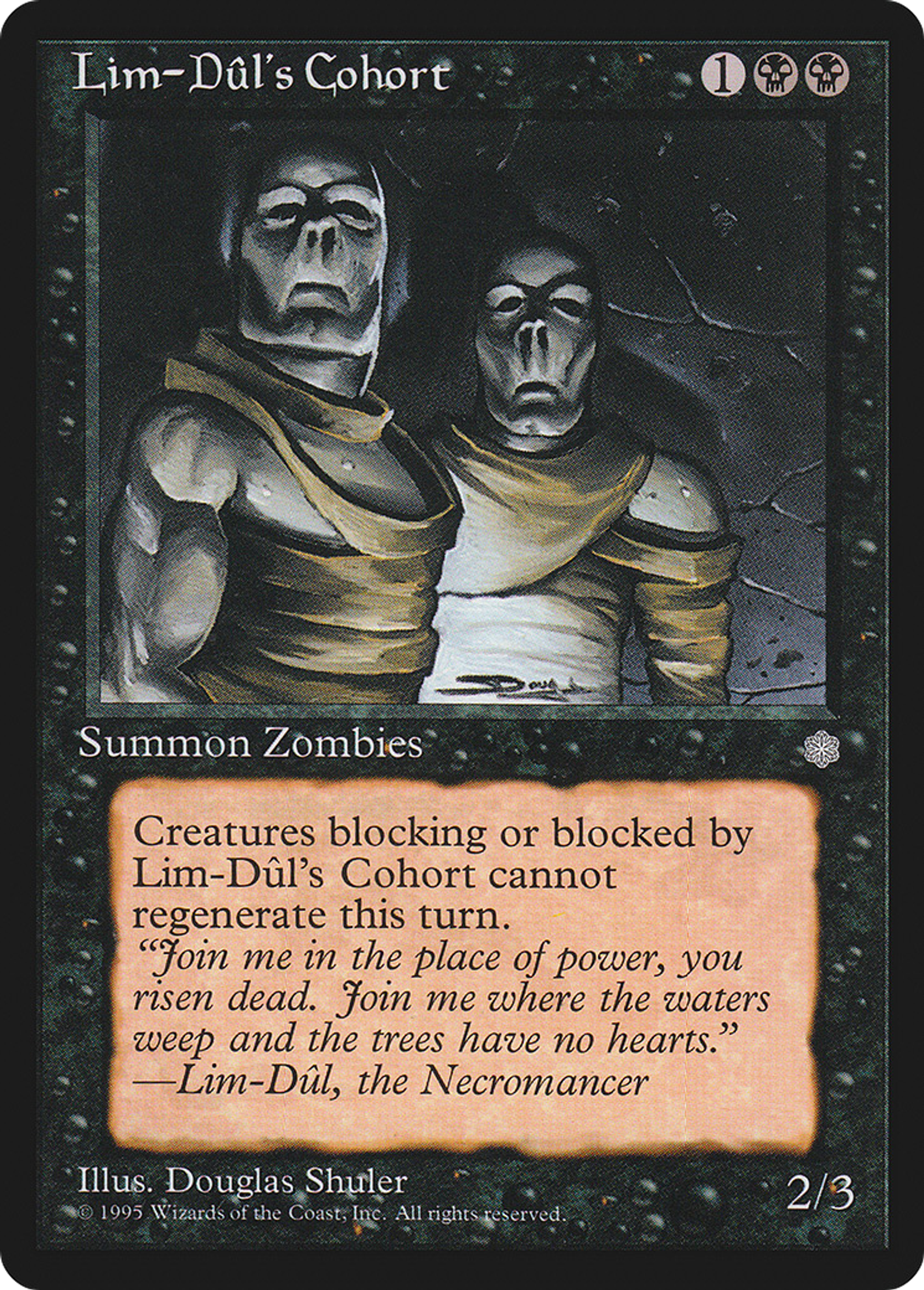Lim-Dûl's Cohort — Ice Age — Magic: The Gathering