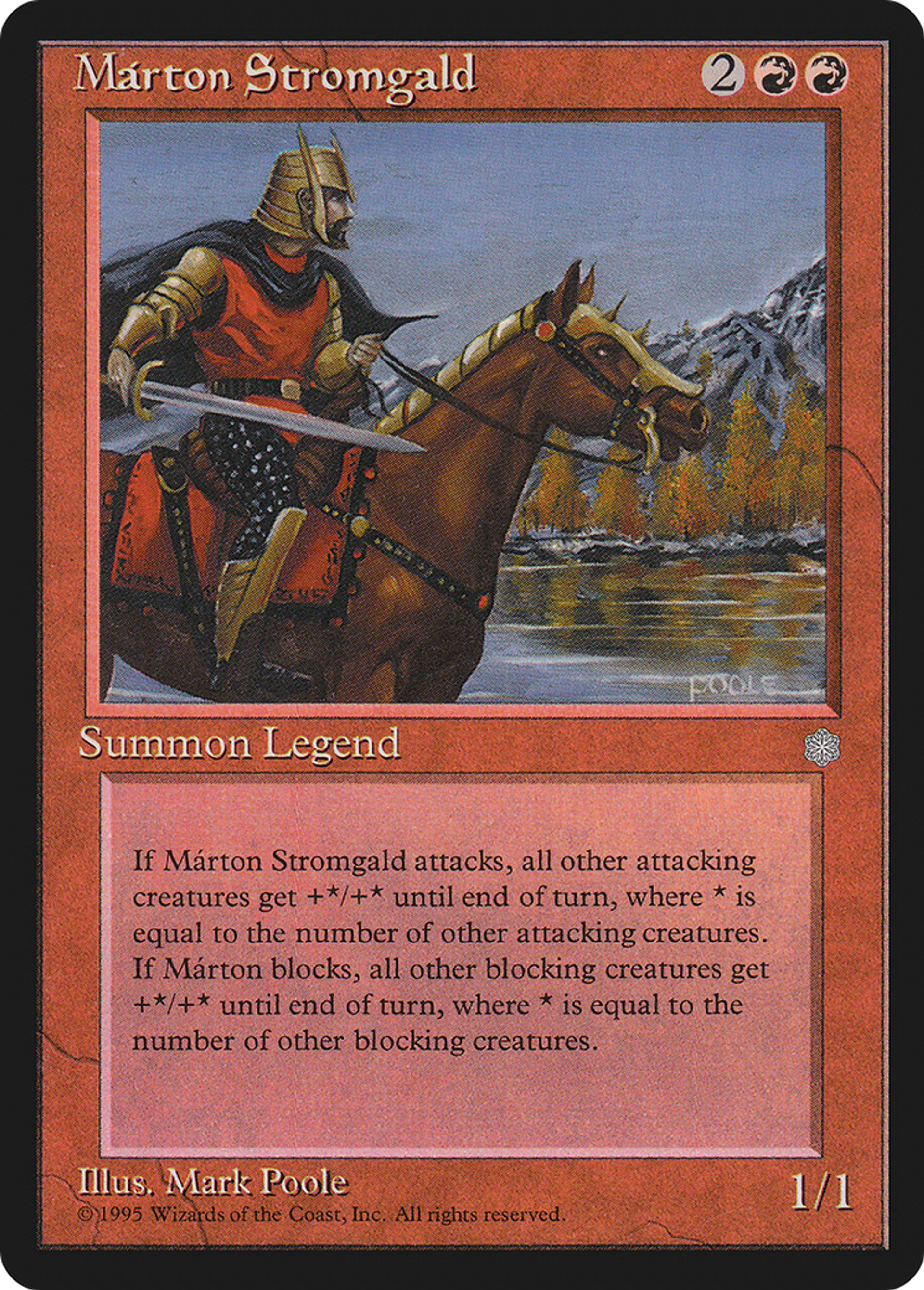 Màrton Stromgald — Ice Age — Magic: The Gathering