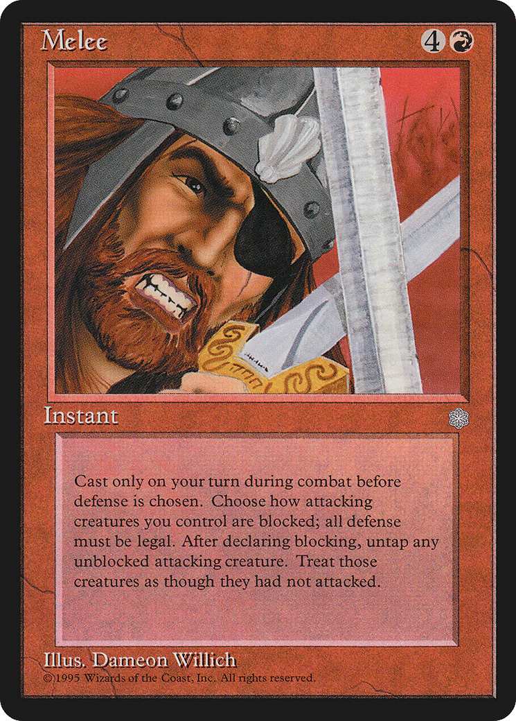 Melee — Ice Age — Magic: The Gathering