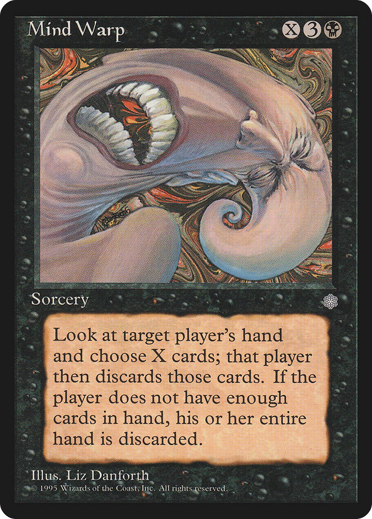 Mind Warp — Ice Age — Magic: The Gathering